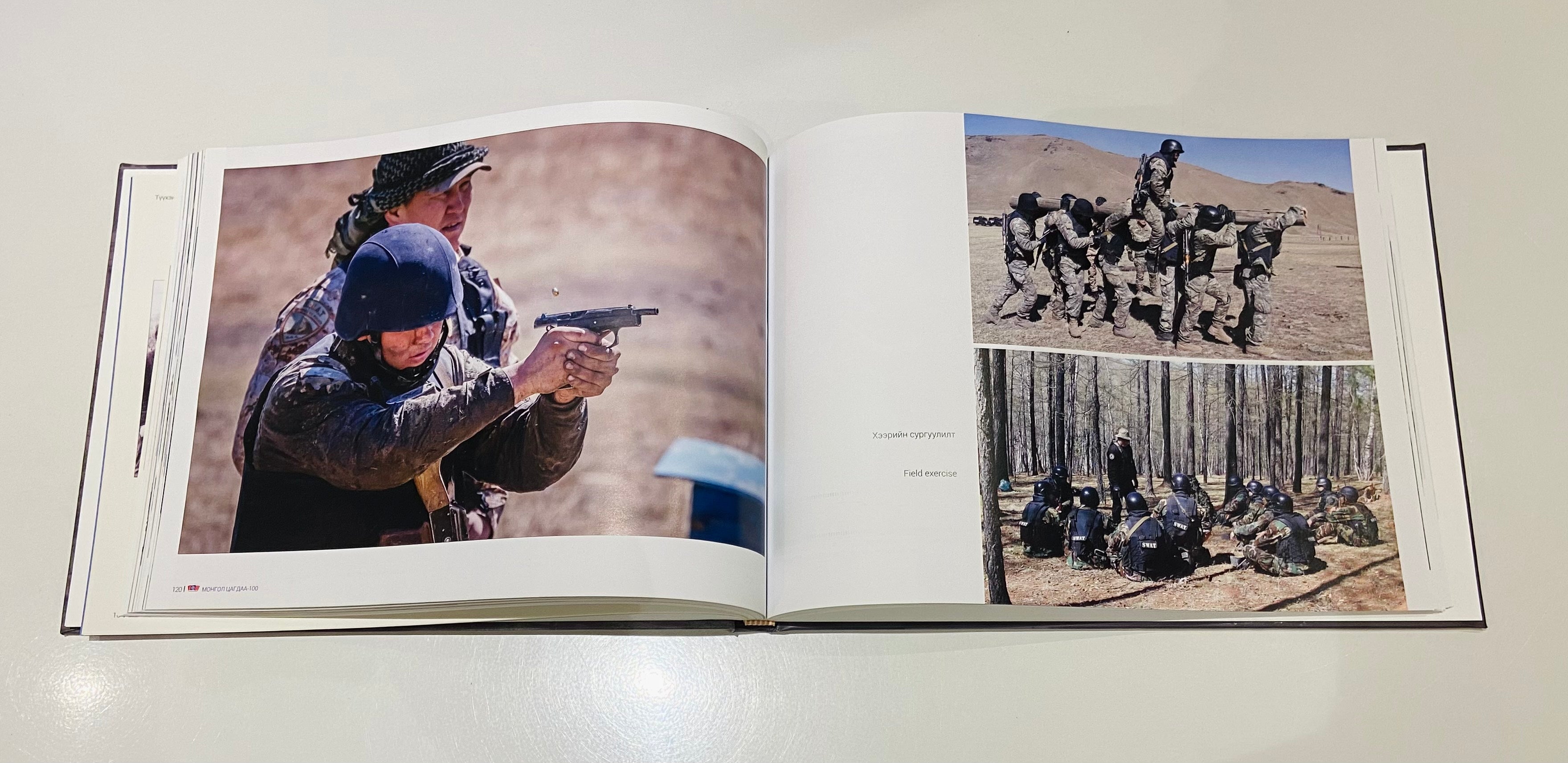 Mongolian Police 100th Anniversary Photo Book
