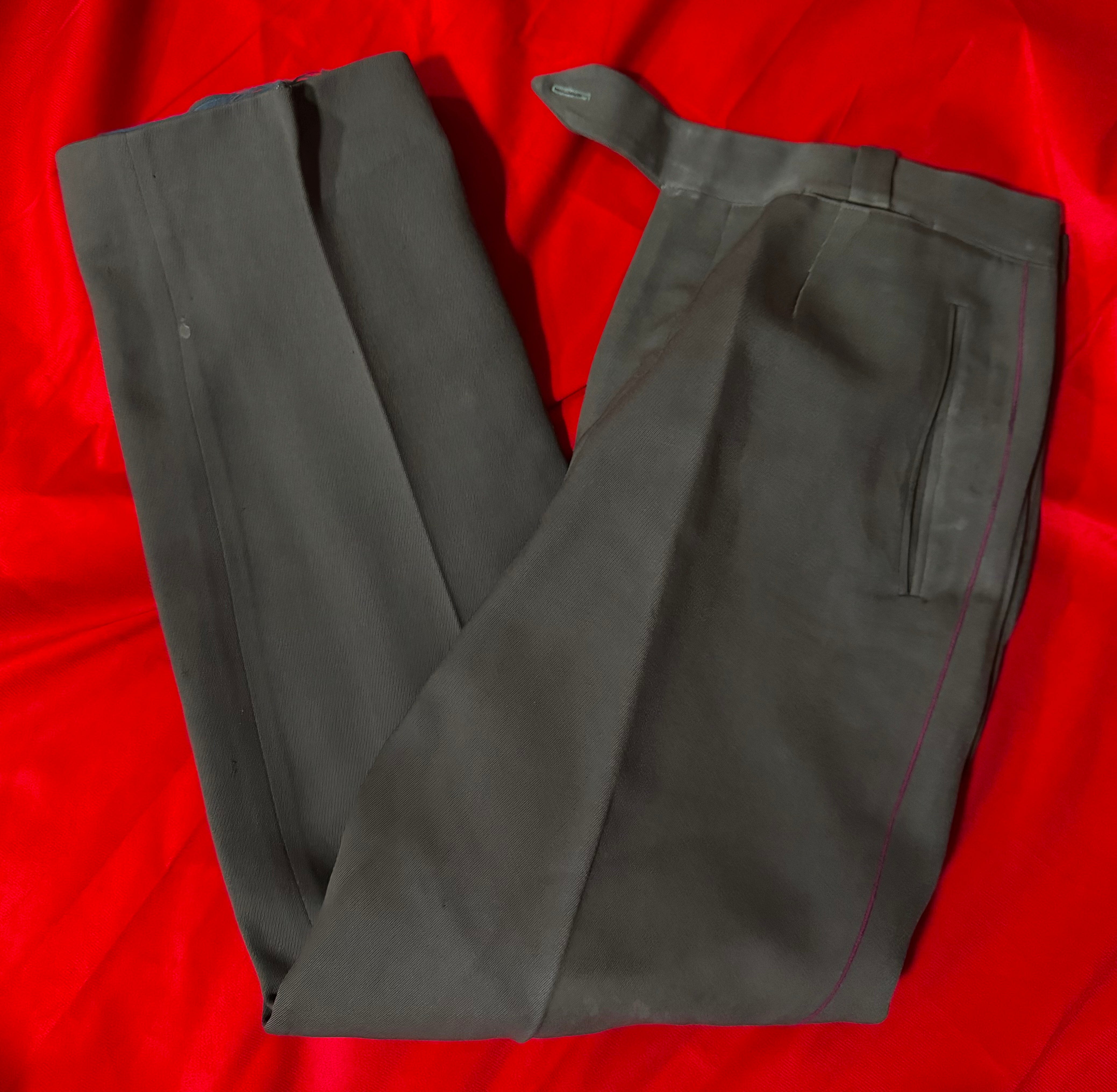 1980s Mongolian KGB State Security Spy Officer Pink Uniform Set
