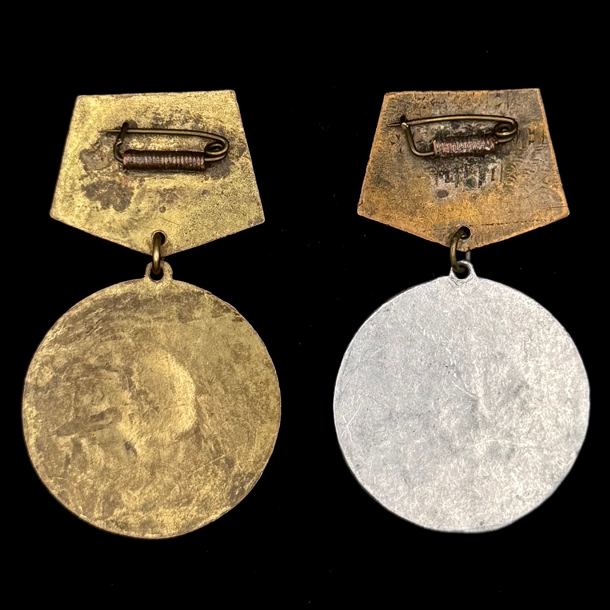 1870–1970 Mongolia For Lenin's 100th Anniversary Badges – Silver & Gold Variations, Rare Official Issue
