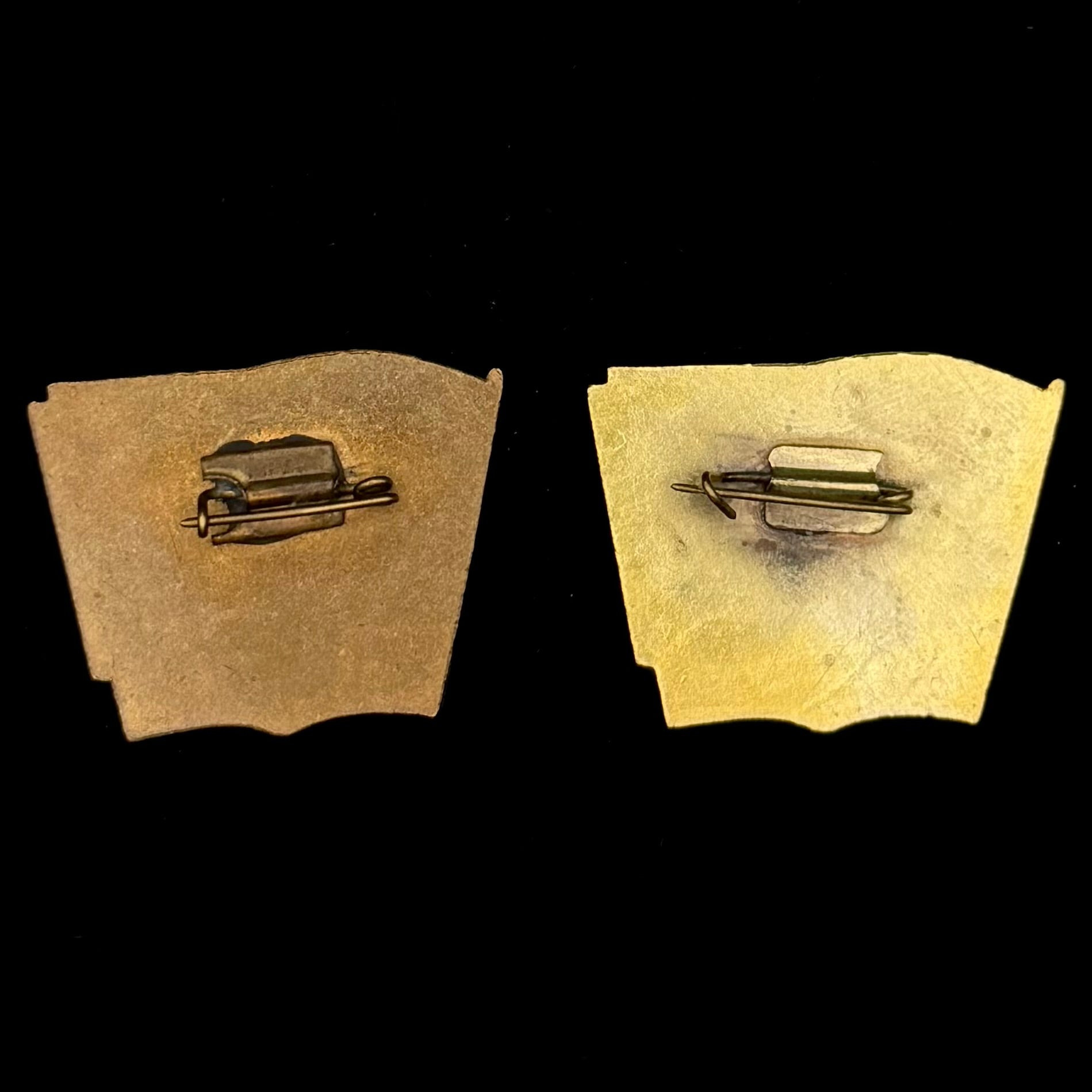 Late 1970s Mongolian Communist Party Marxism–Leninism Outstanding Propagandist Badges – 2 Variations, Official Issue