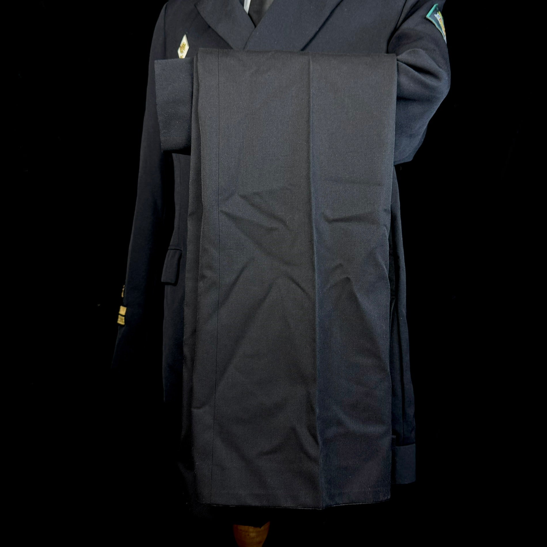 Russian FSB Border Maritime Units Senior Lieutenant Service Uniform – Complete Set with Tunic, Trousers, Summer Visor Cap & Badge, Rare Issue
