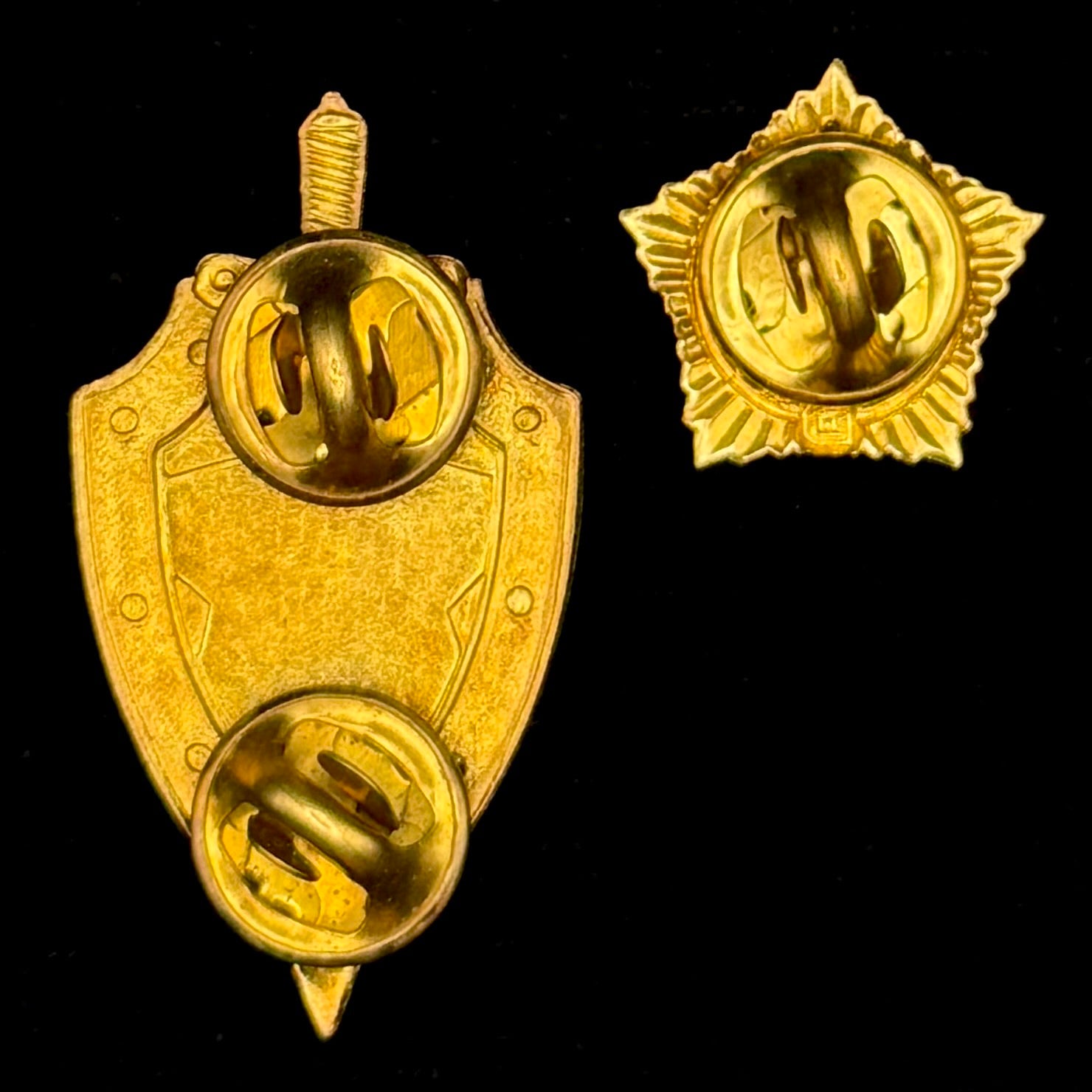 Russian SVR Foreign Intelligence Directorate “B” 10th Anniversary Badge & Pin Set – Africa Operations, Rare Official Issue