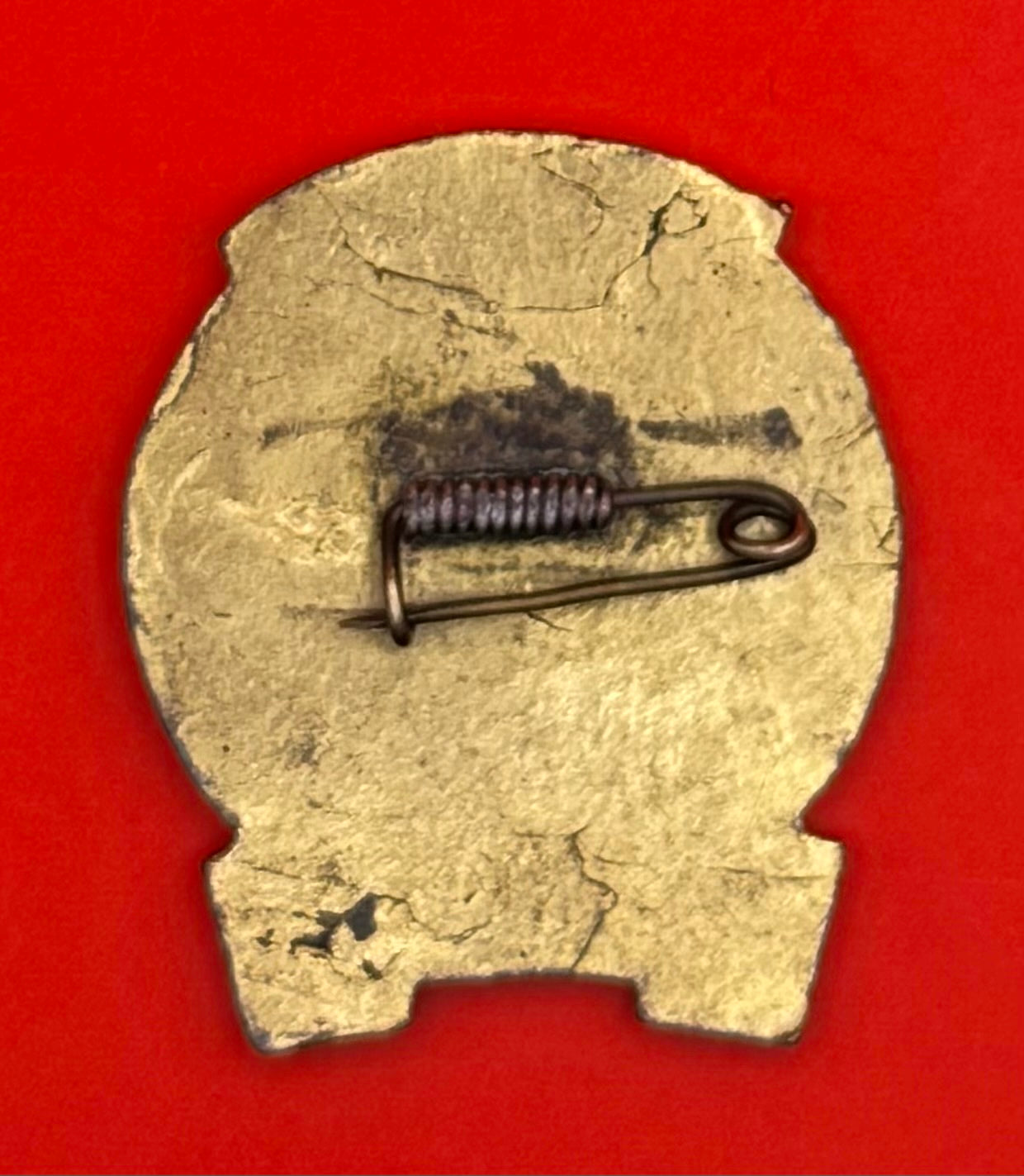 1970s Mongolian Construction Outstanding Worker Badge