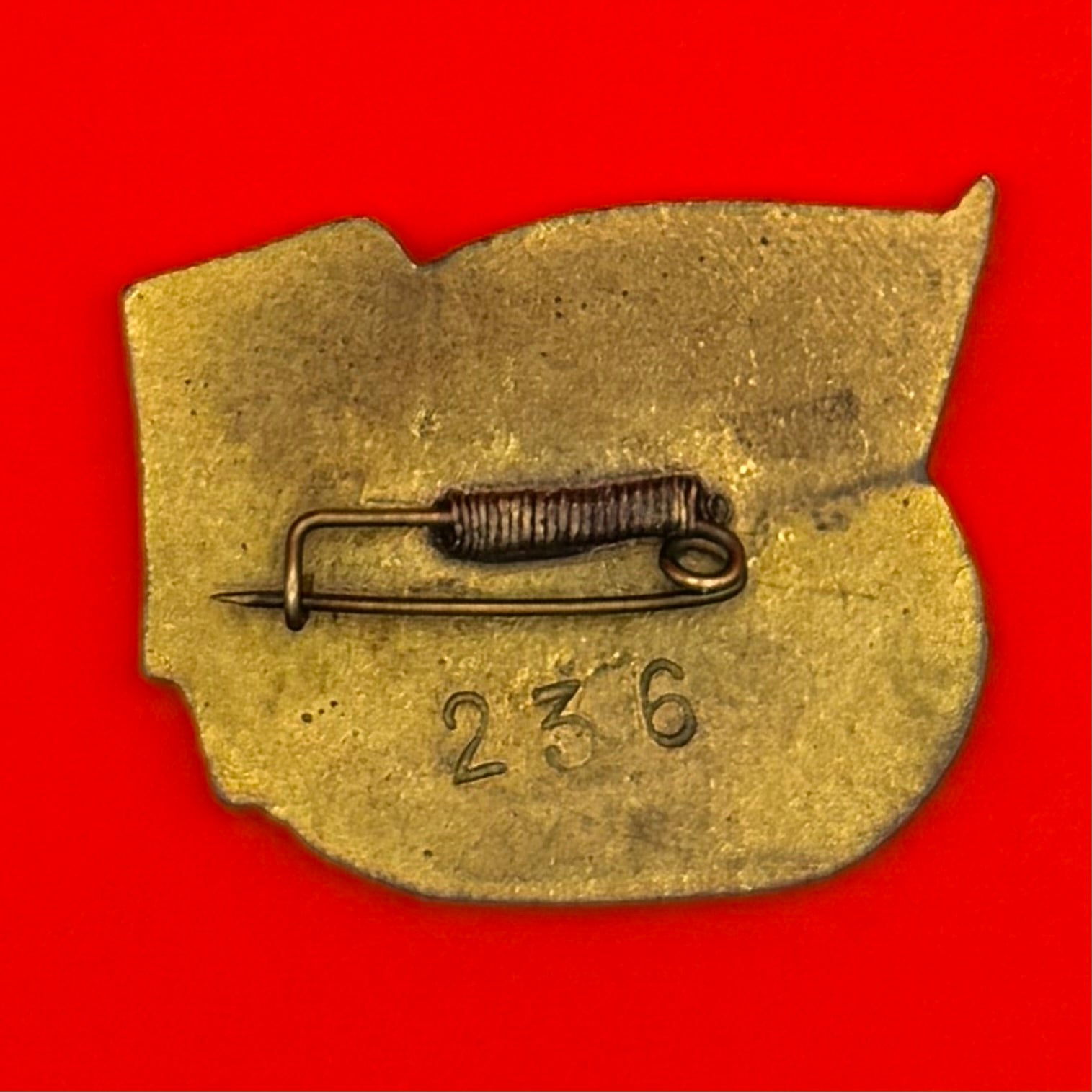 1921 Mongolian Partisan Badge – Low Serial No. 236
