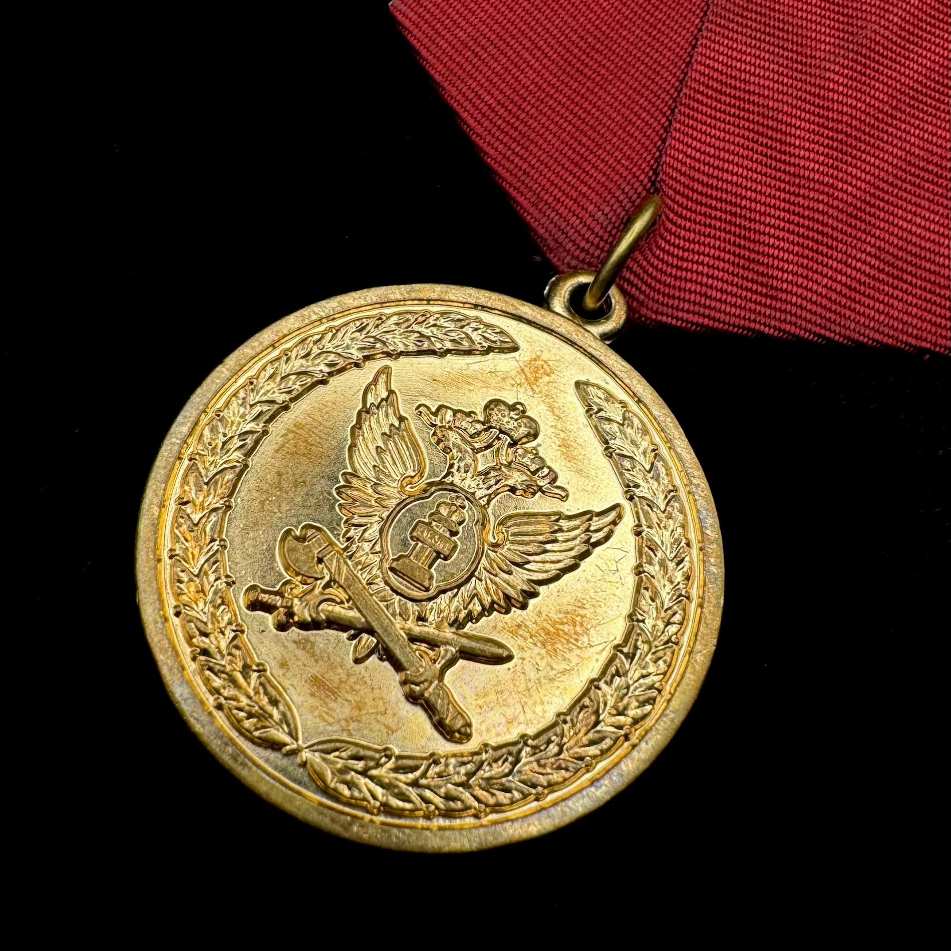2006 Russian FSIN Spetsnaz "Fakel" 15th Anniversary Medal – Penitentiary Service Award, Rare Original Issue