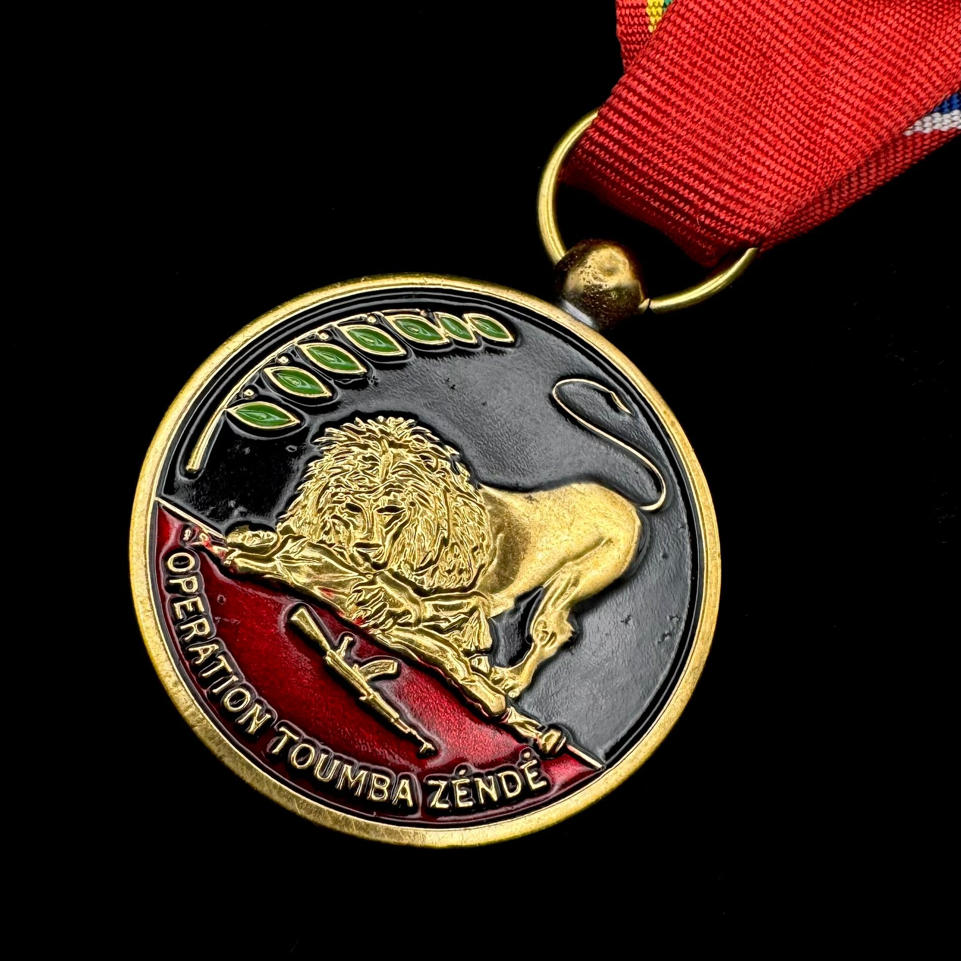 Wagner “Operation Toumba Zéndé” Medal with Document – African Campaign Award, Fighter Numbered, Rare Original Issue