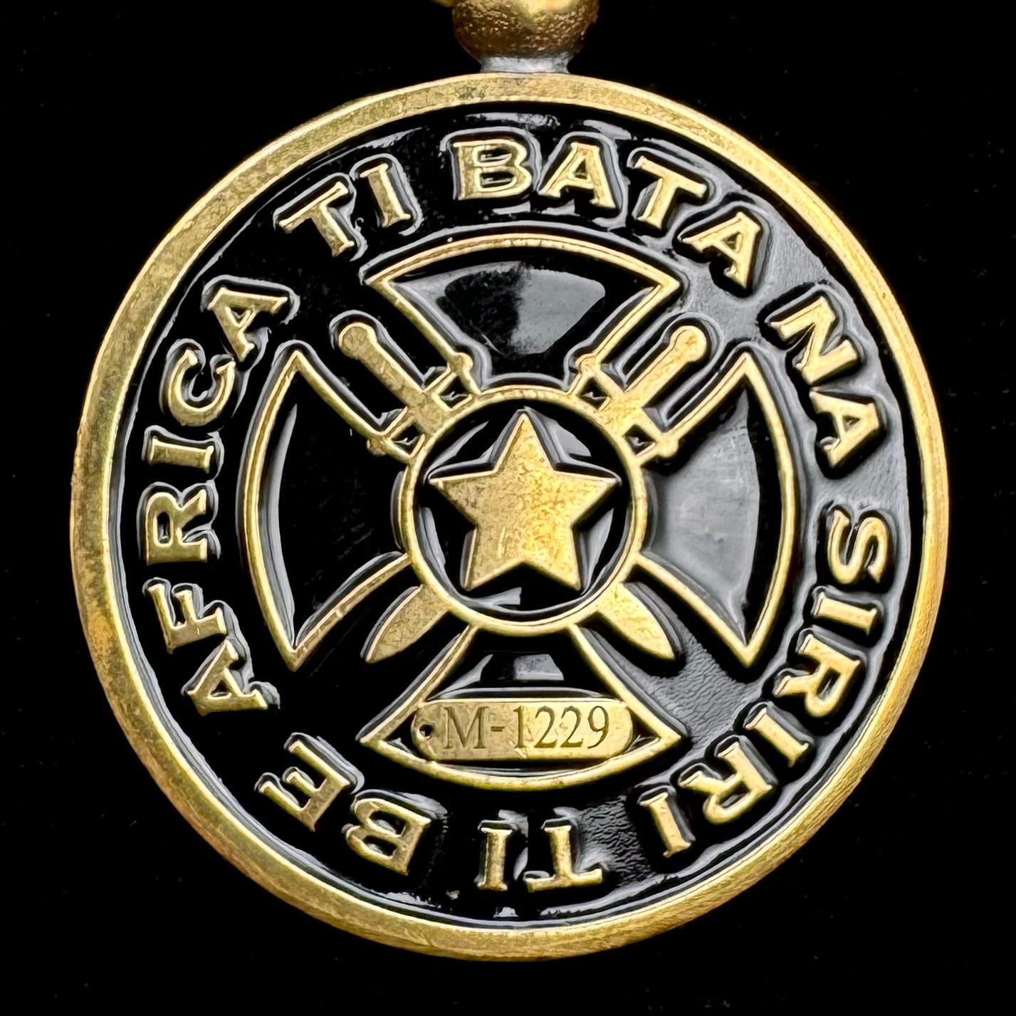 Wagner “Operation Toumba Zéndé” Medal with Document – African Campaign Award, Fighter Numbered, Rare Original Issue