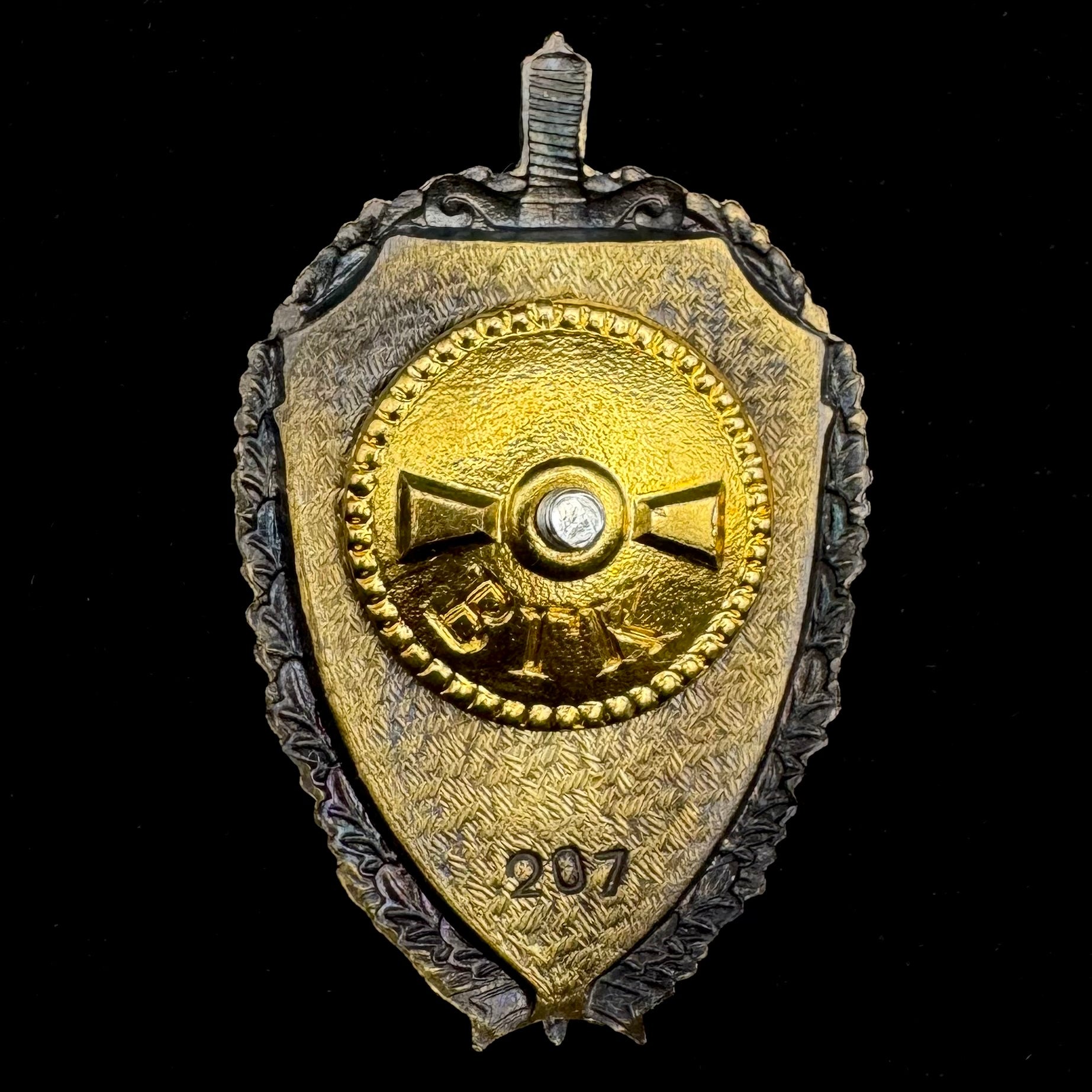 Russian SVR Foreign Intelligence Special Services Protection Units 100th Anniversary Badge – Serial Numbered, Rare Official Issue