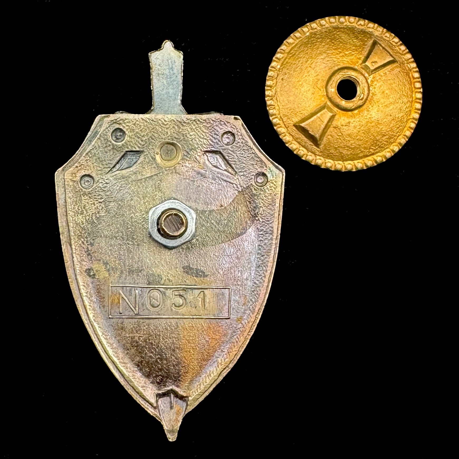 Kyrgyz Foreign Intelligence Service 65th Anniversary Badge – Low Serial Number, Rare Official Issue