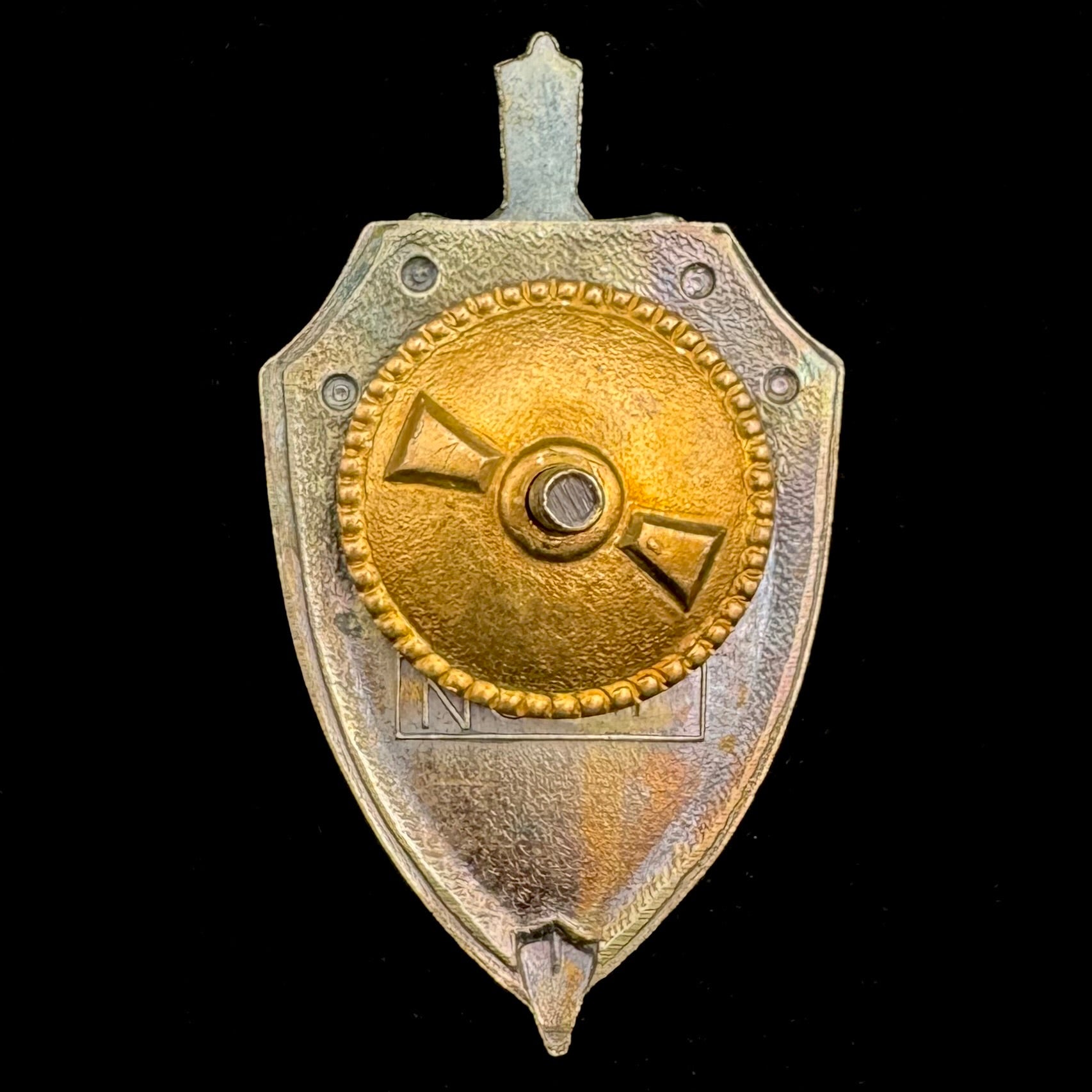 Kyrgyz Foreign Intelligence Service 65th Anniversary Badge – Low Serial Number, Rare Official Issue
