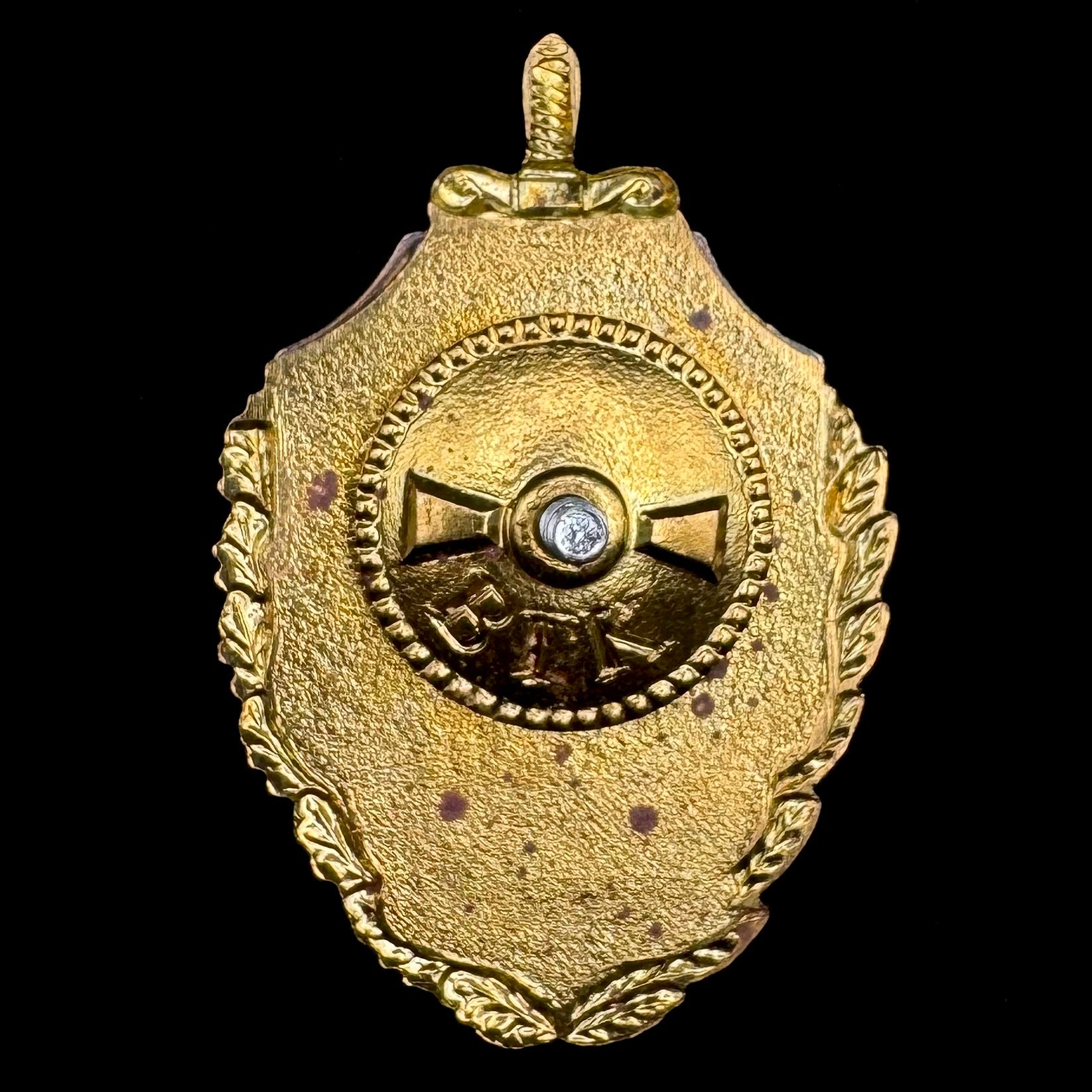 Russian SVR Foreign Intelligence Service 90th Anniversary Badge – Rare Red Variation, Official Issue