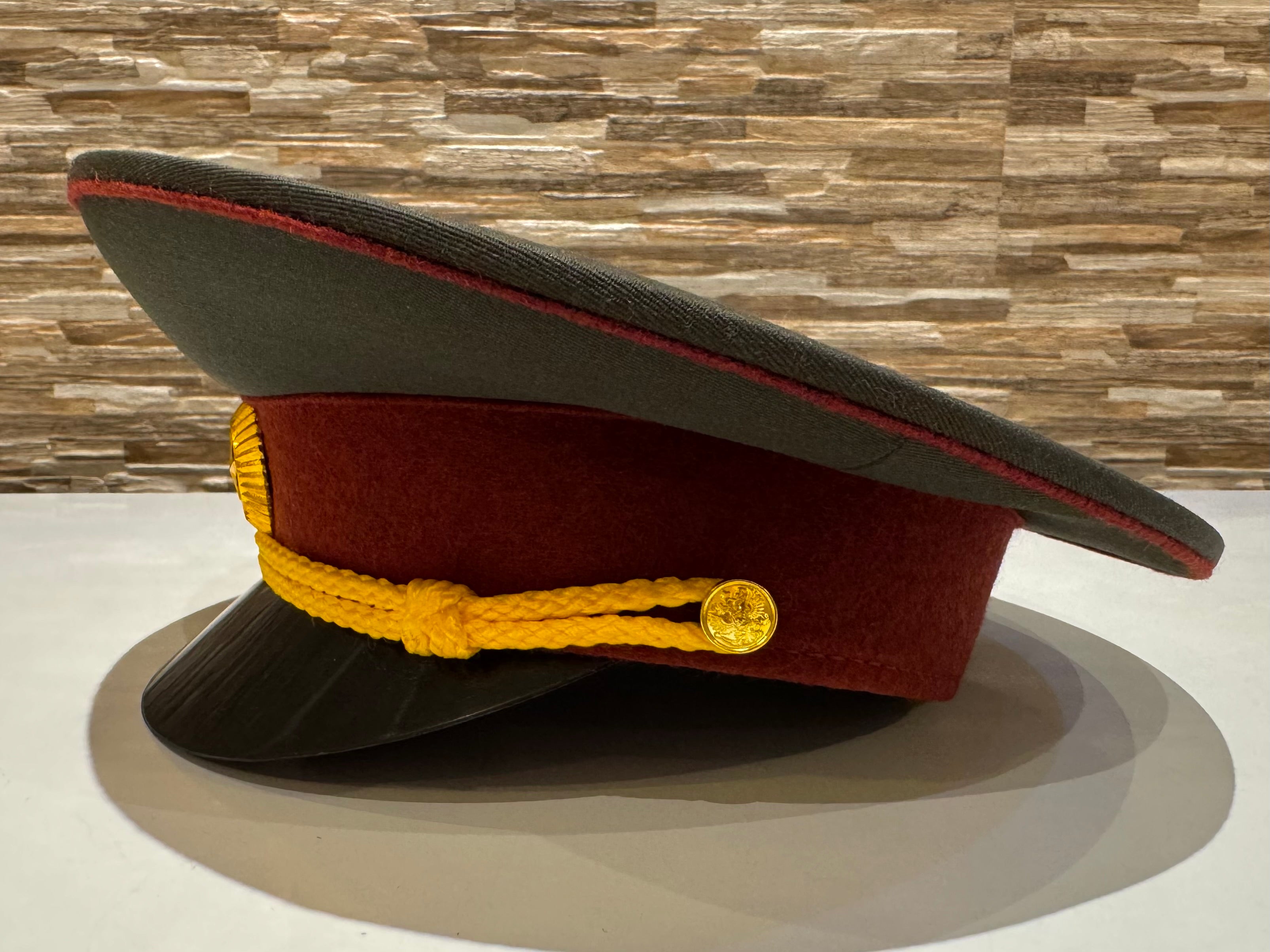 Russian Internal Troops Officer Visor Cap – Size 58 (New)