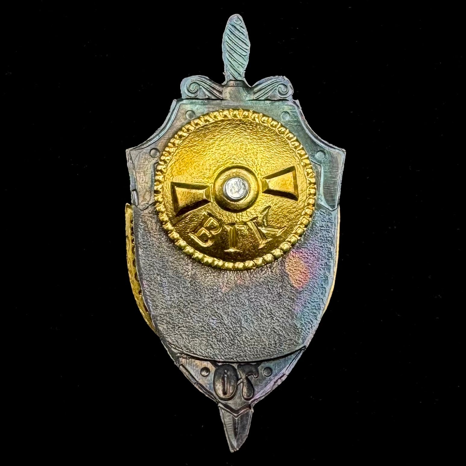 2015 Russian FSB “Atomic Counterintelligence” 70th Anniversary Badge – Rare Official Issue