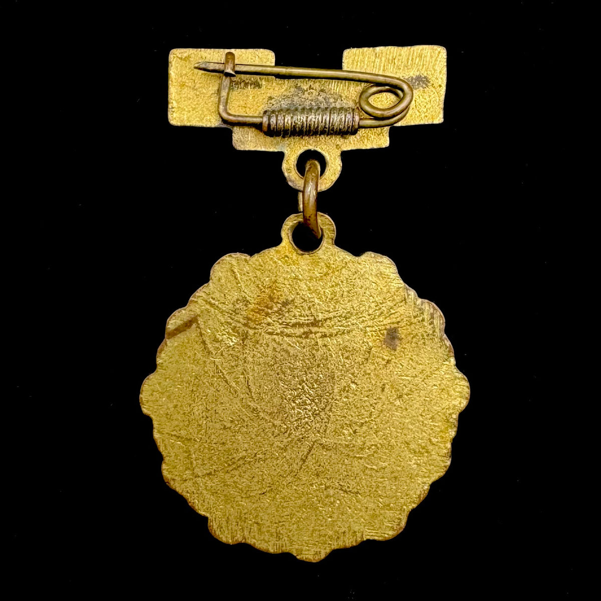 1950s Mongolian People’s Revolutionary Party “Sukhbaatar” Honorary Badge – Rare Original Issue