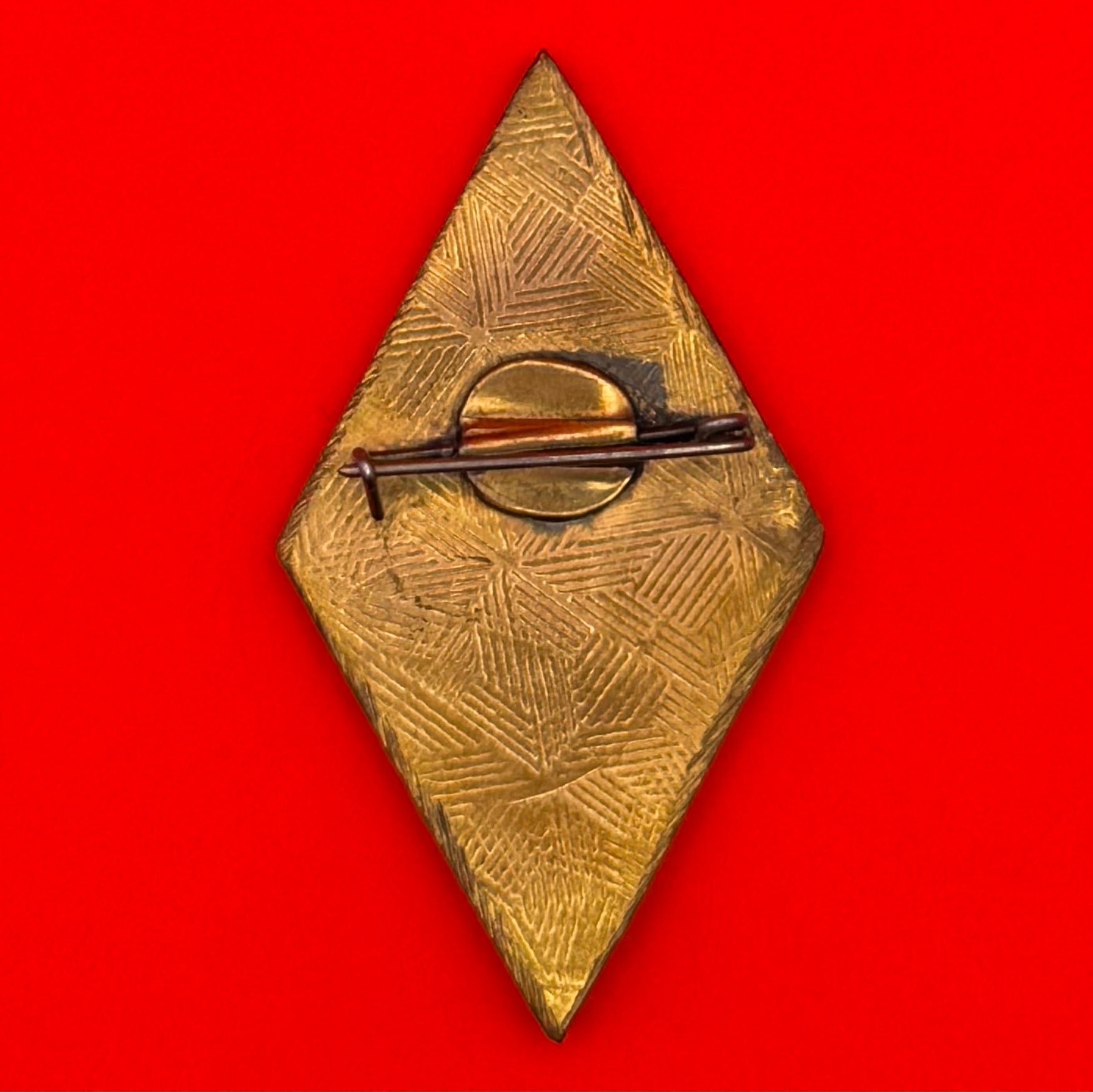 1970s Mongolian Education Outstanding Employee Badge