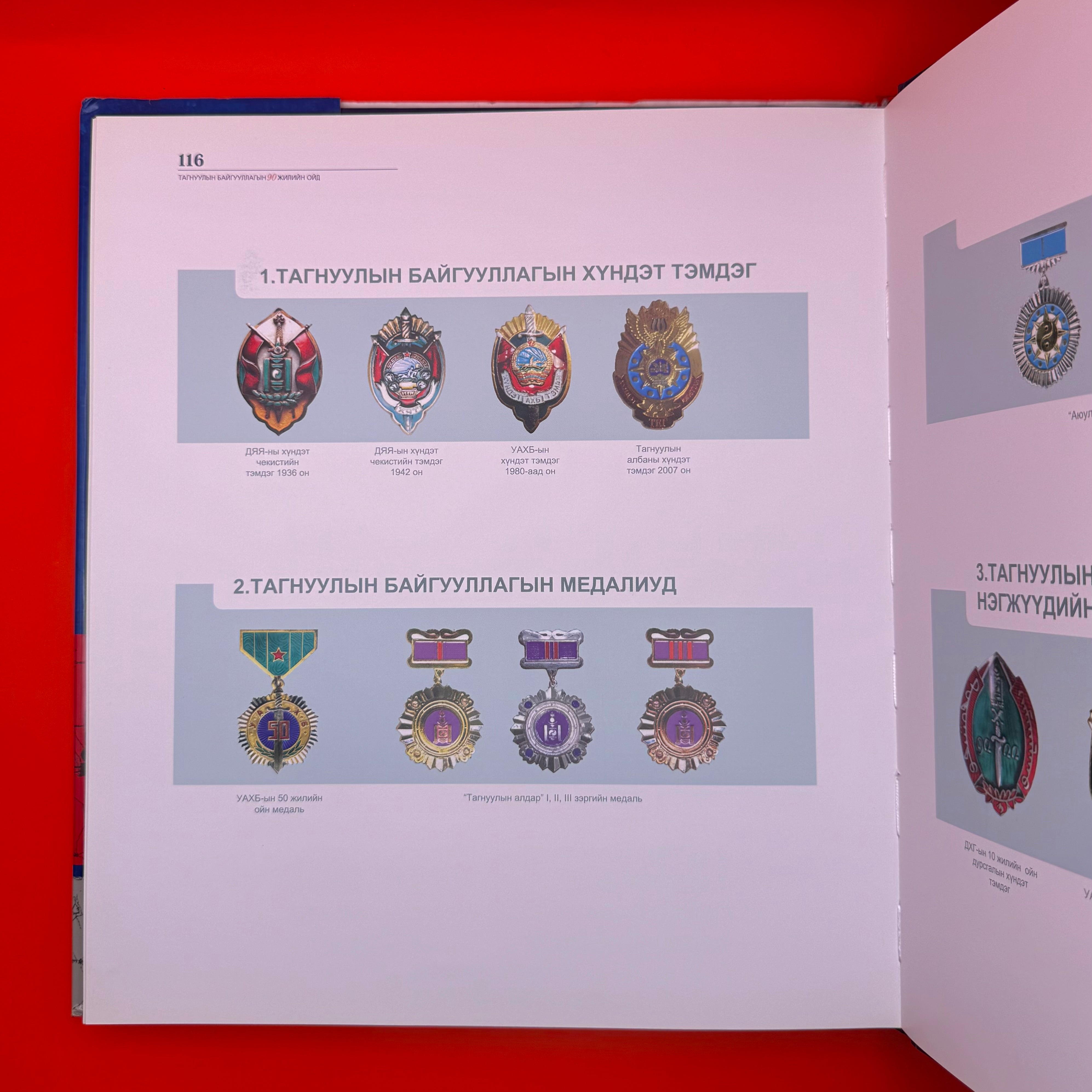 Mongolian Intelligence Agency 90th Anniversary Book Scarce
