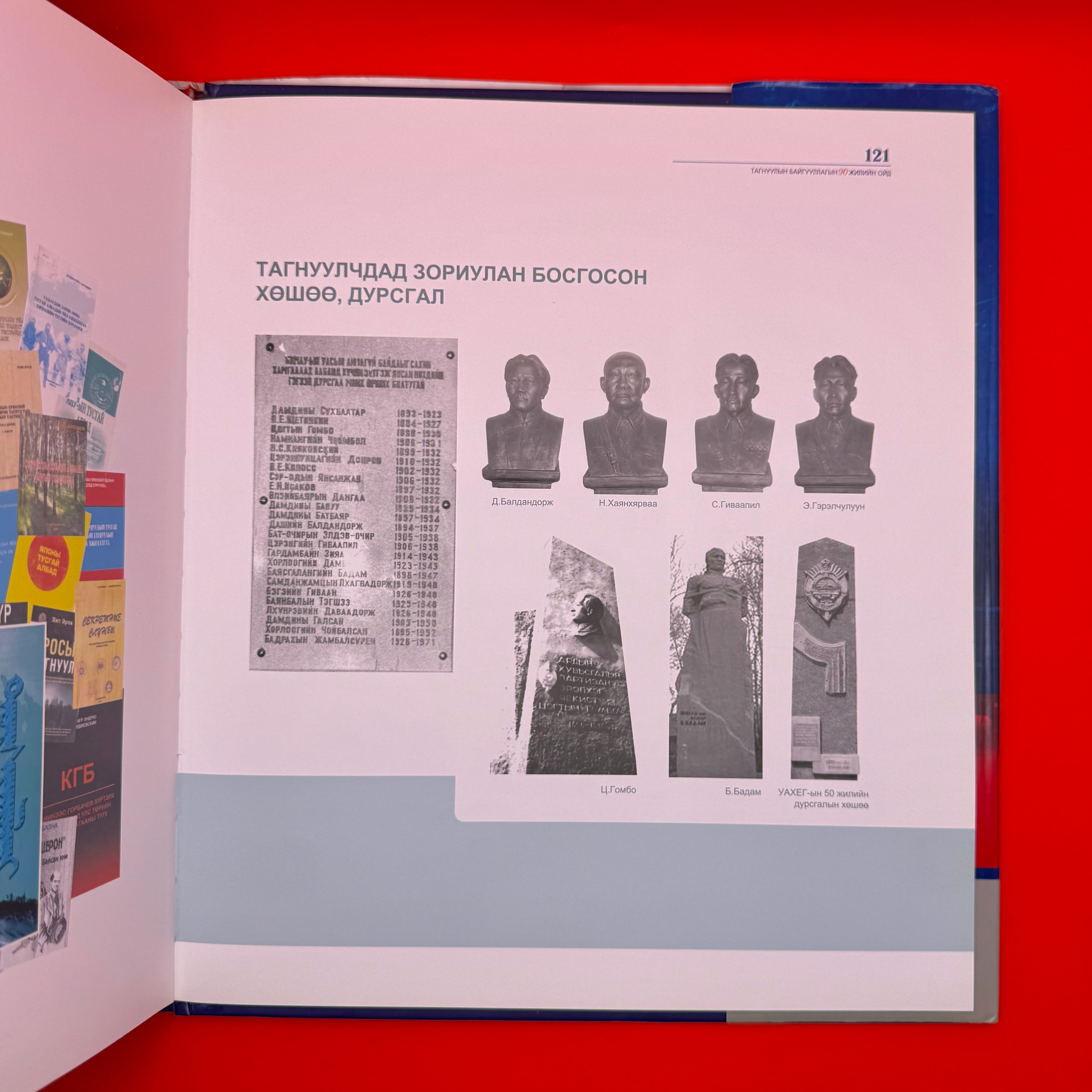 Mongolian Intelligence Agency 90th Anniversary Book Scarce