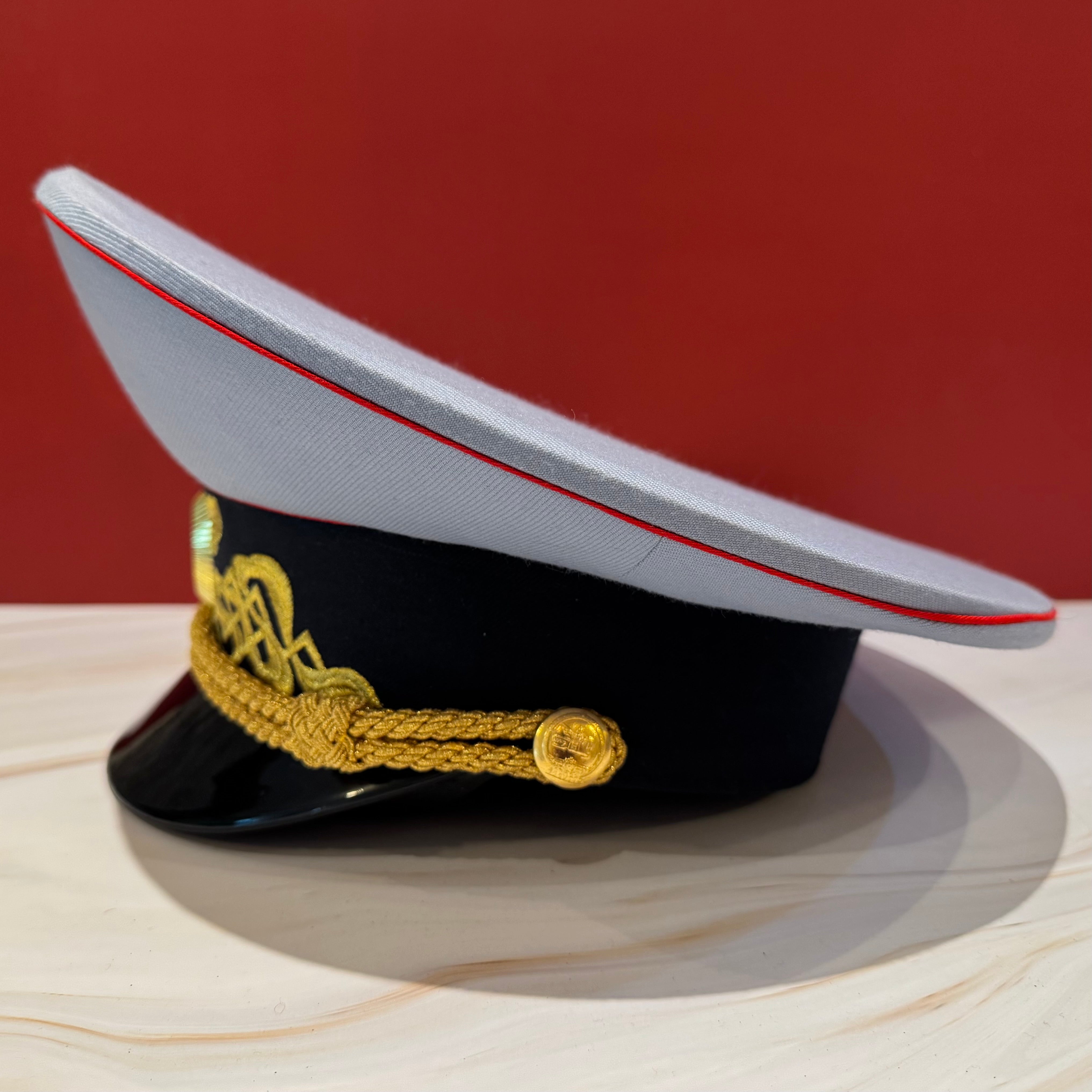 Mongolian Army General Rank Parade Visor Cap NWT