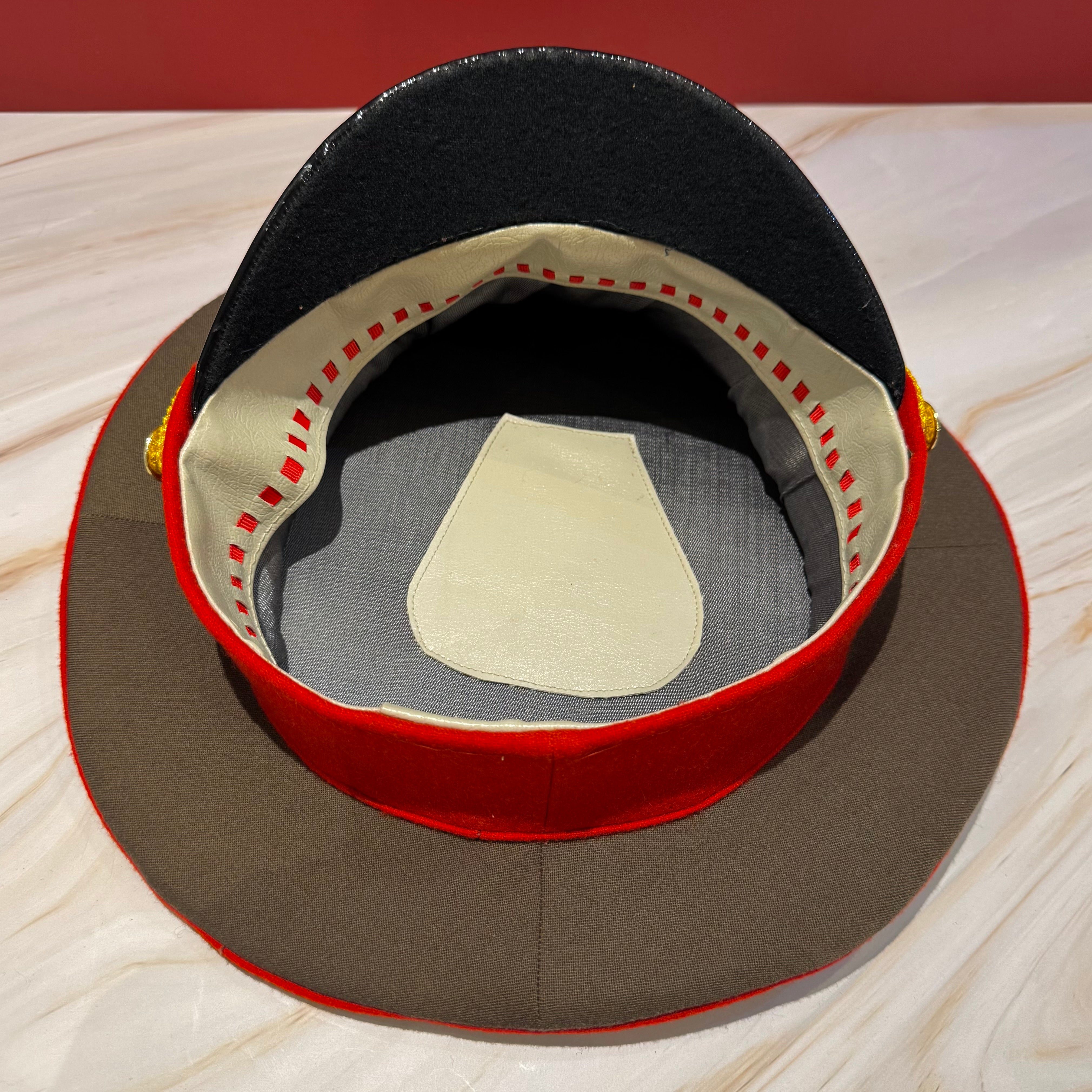 1980s Mongolian People's Army General Rank Service Visor Cap Near Mint