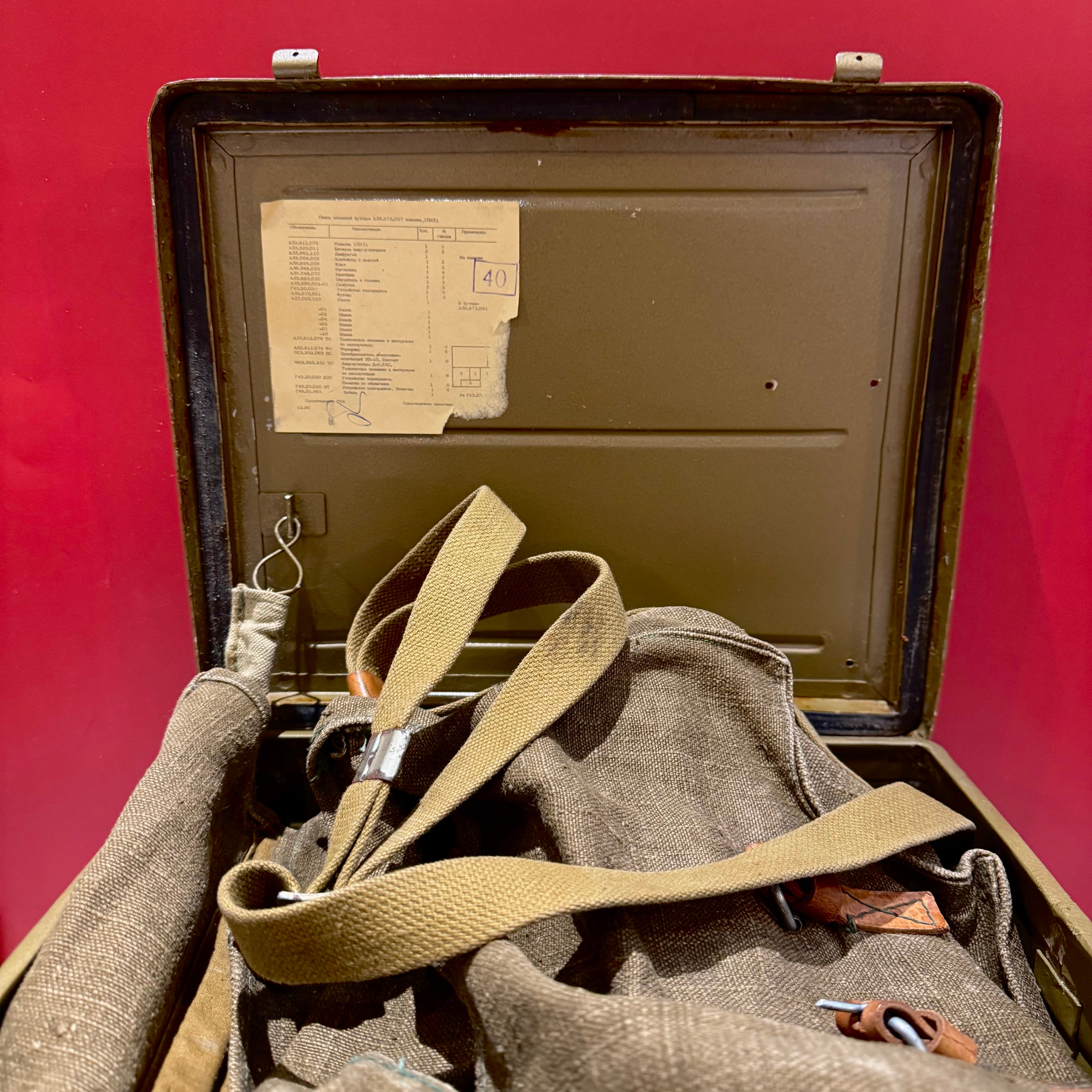 Soviet 1PN51 Night Vision Scope With Case & Accessories Functional