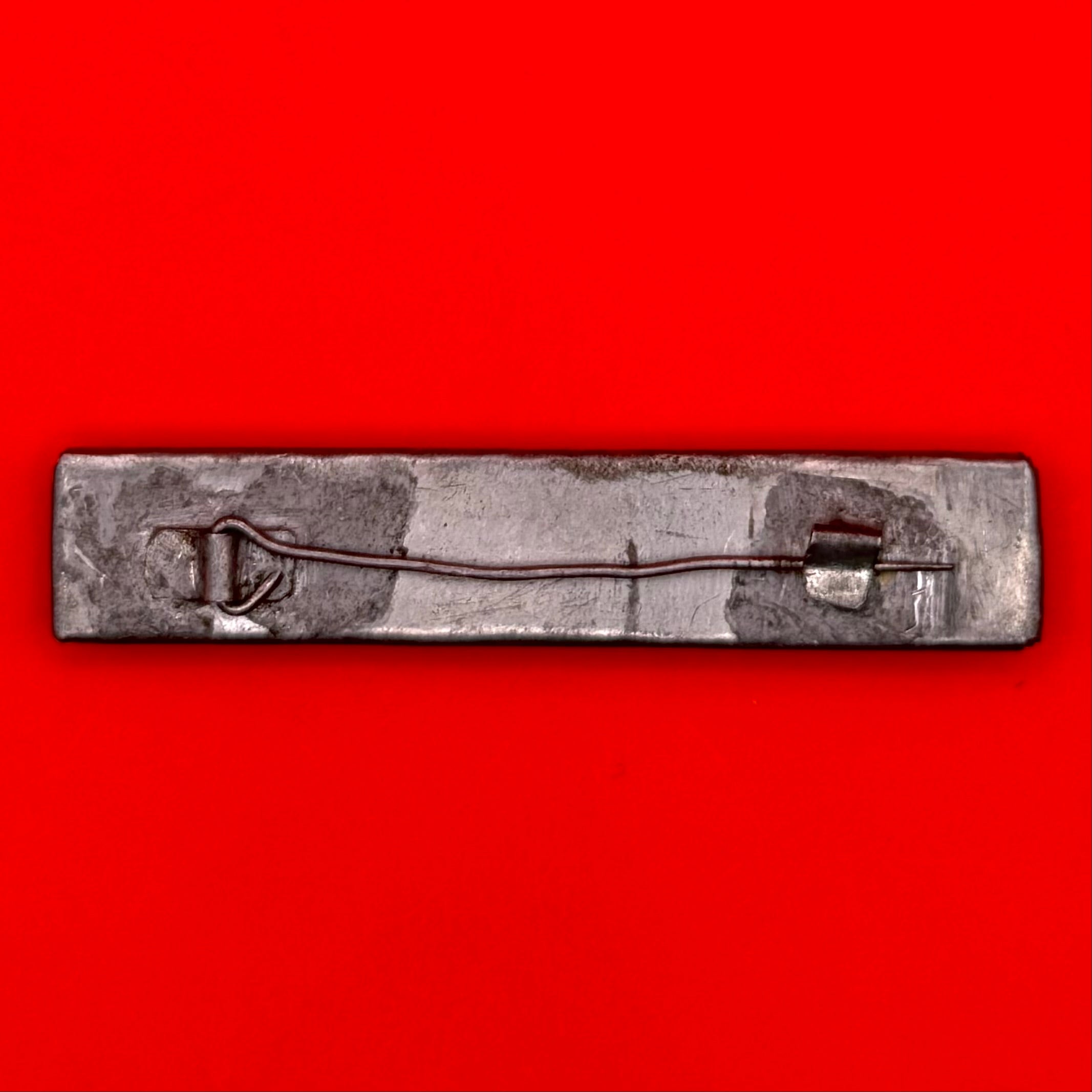1990s Mongolian Military Ribbon Bar Vintage Metal Frame