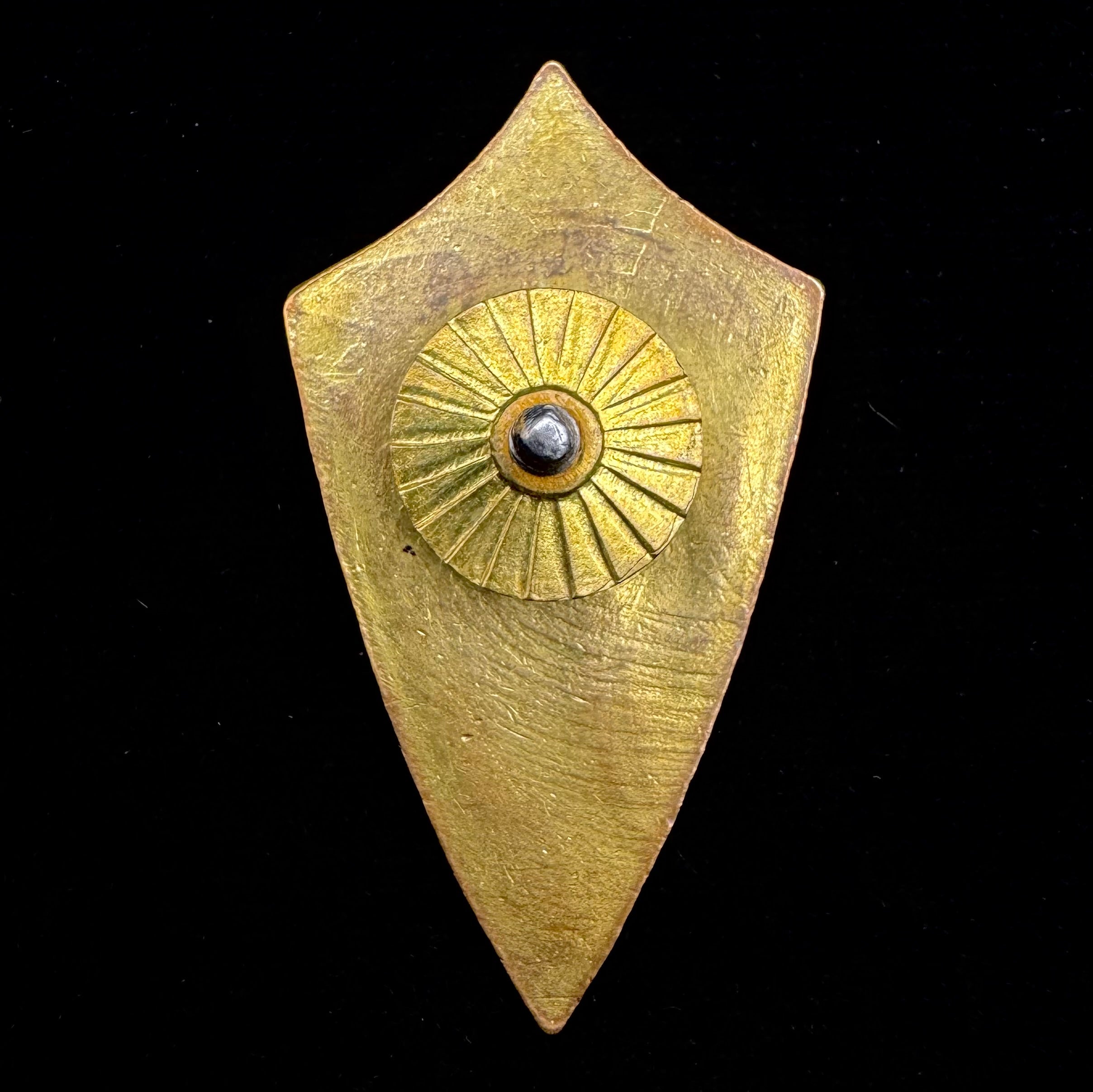 1970s Mongolian State Security Special Military Academy Rhombus Badge