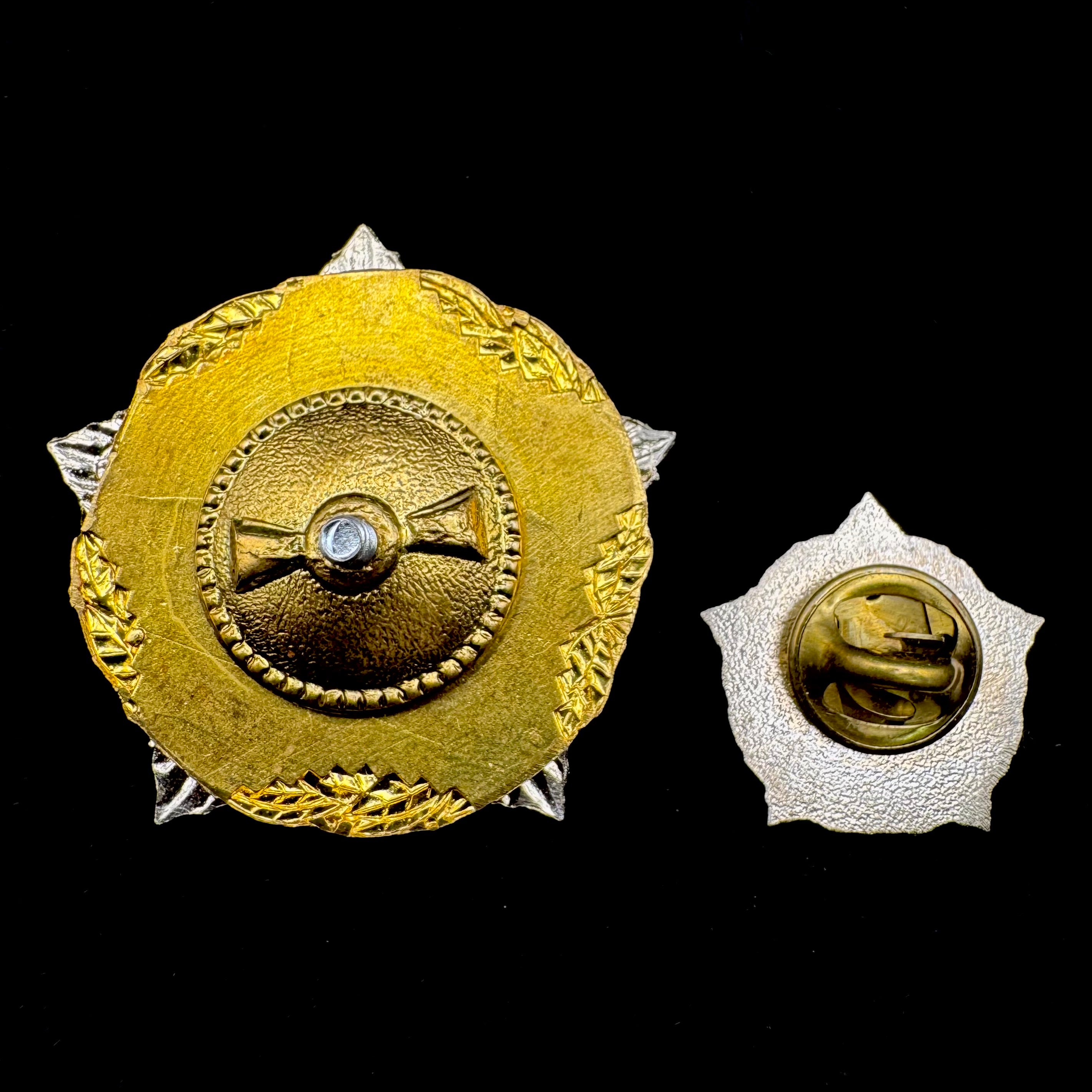 Russian Intelligence SVR Directorate “B” 25th Anniversary Badge & Pin Set – African Operations – Rare Official Issue