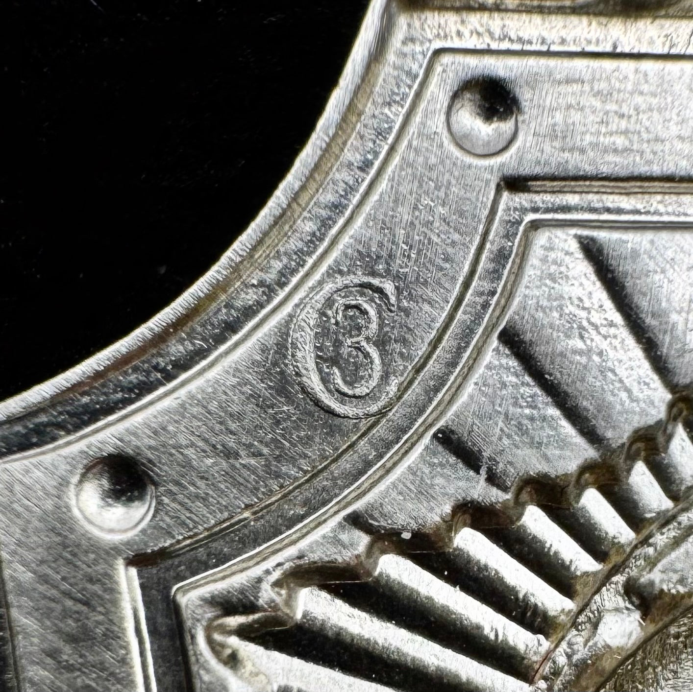 Russian SVR Foreign Intelligence Directorate “R” 50th Anniversary Badge – Spetsznak Marked – Rare Official Issue