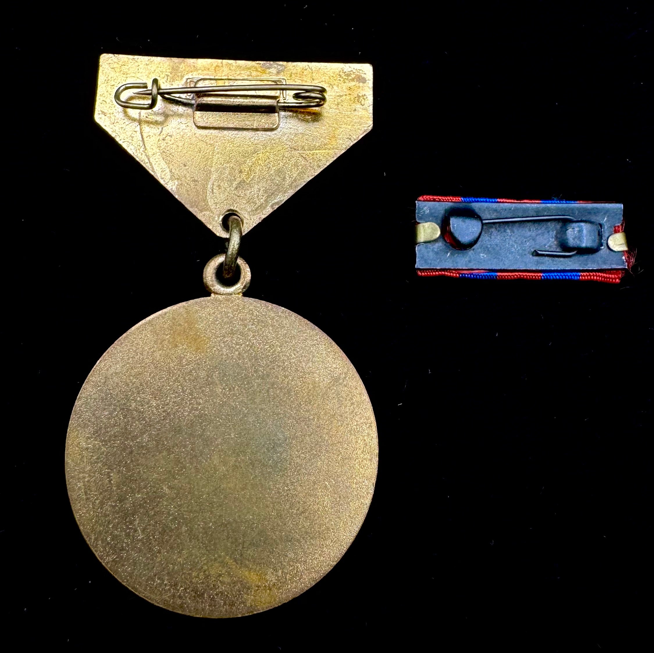 1921–1971 Mongolian People's Army 50th Anniversary Medal with Ribbon – Complete Set