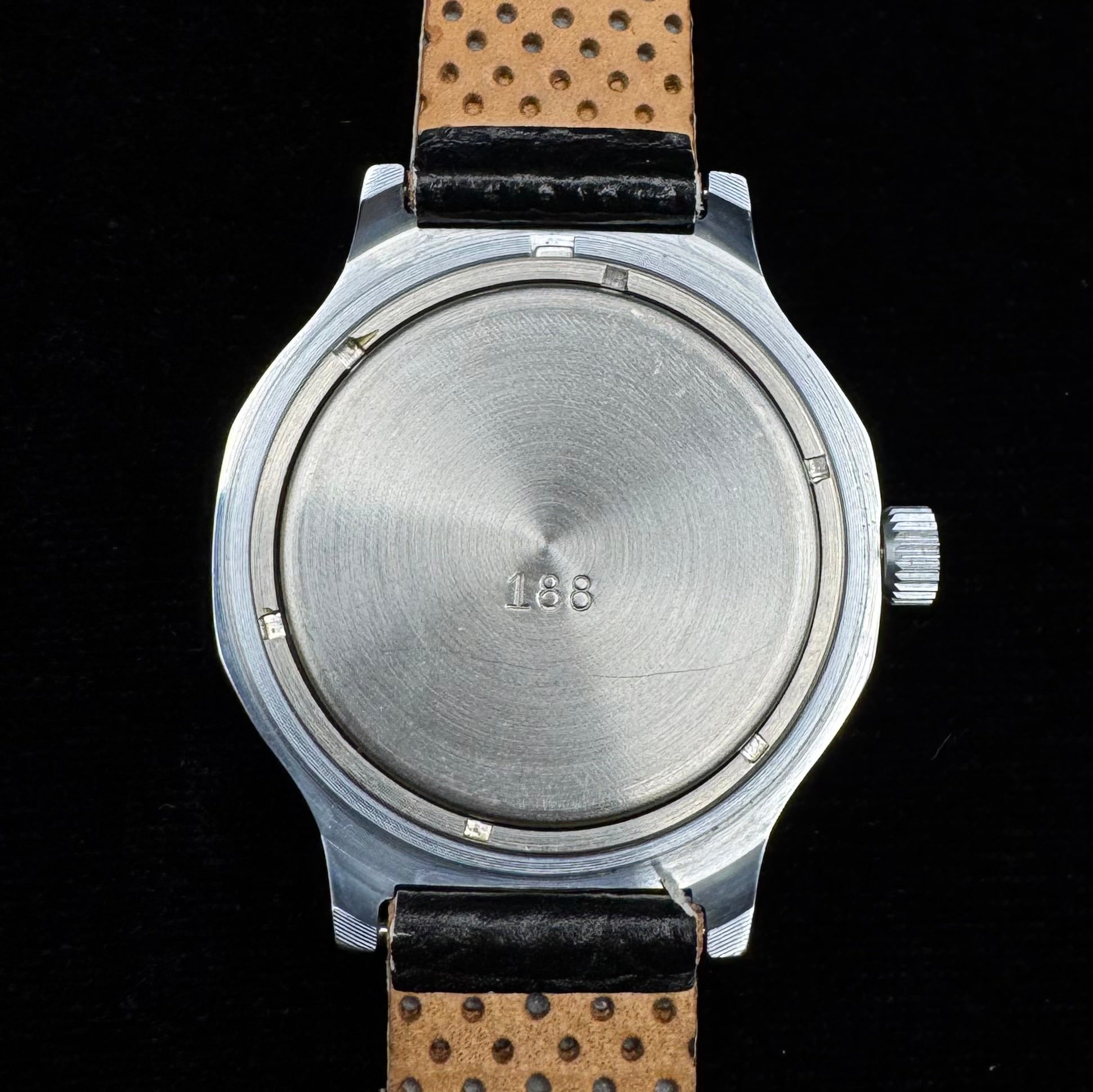 1990s Russian GRU Military Intelligence Mechanical Watch with Case – Rare Special Edition