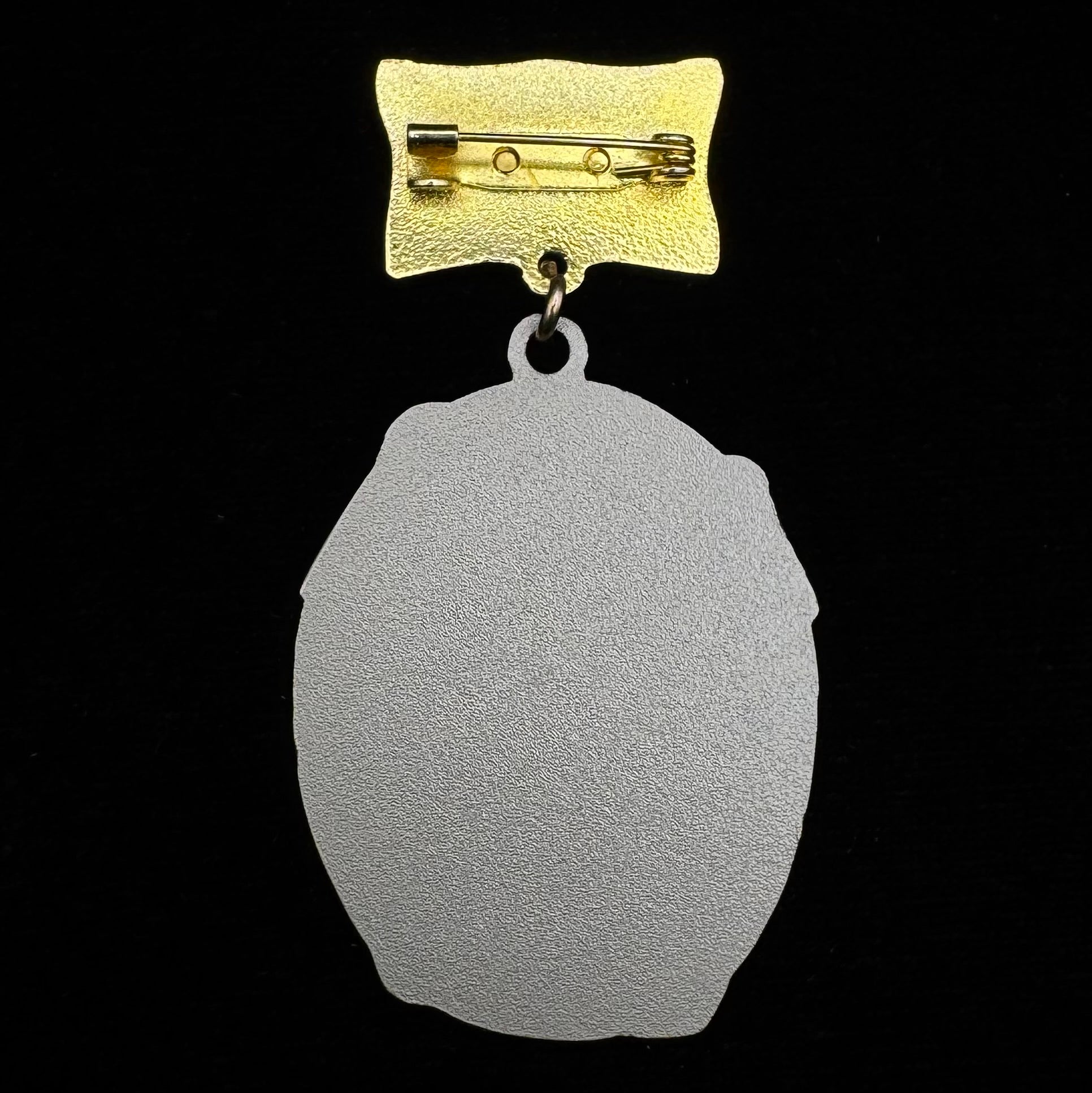 Mongolia Railway 80th Anniversary Badge – Glory to the Railway Workers