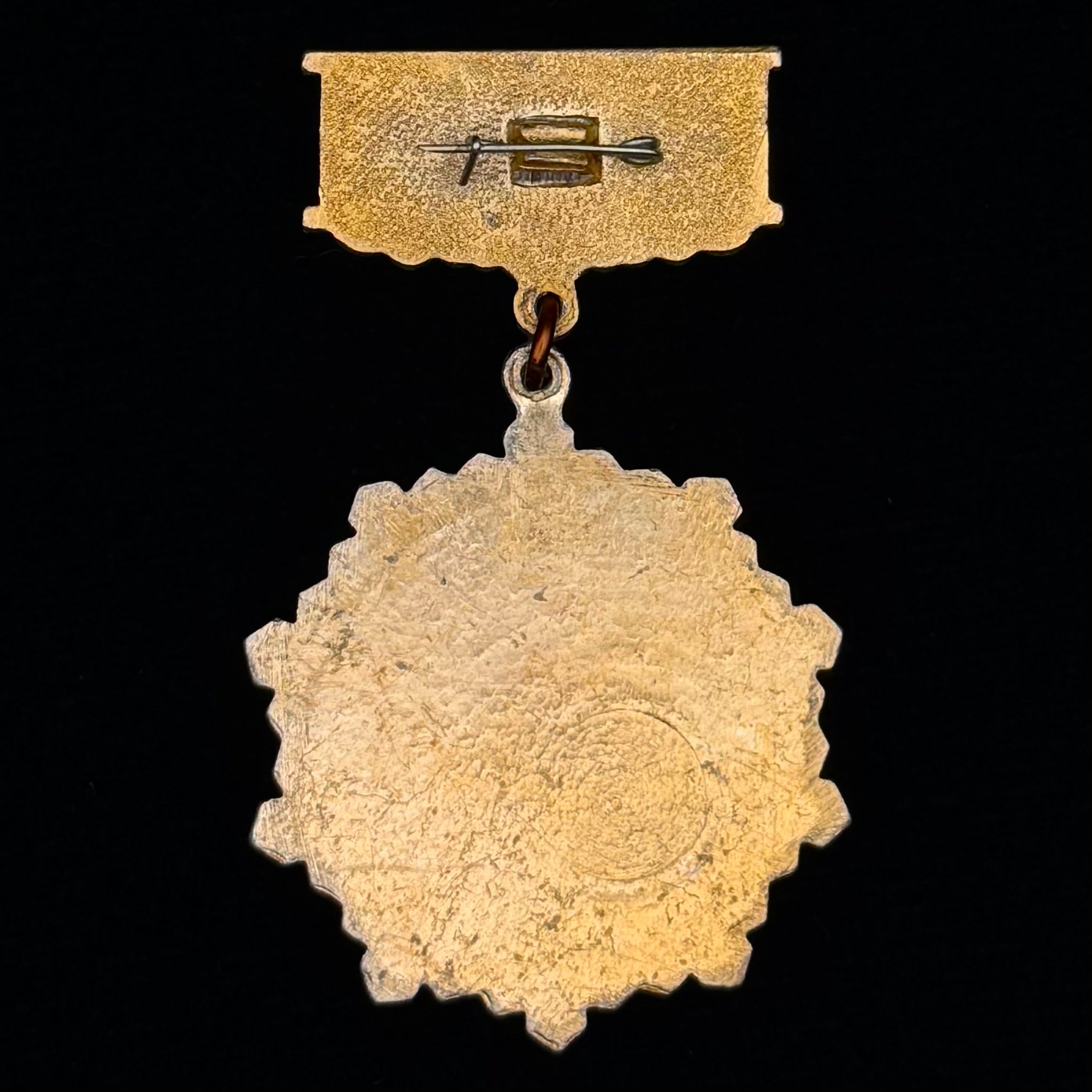 1970s Mongolian Honored Border Guard Badge – Socialist Era Highest Border Guard Award