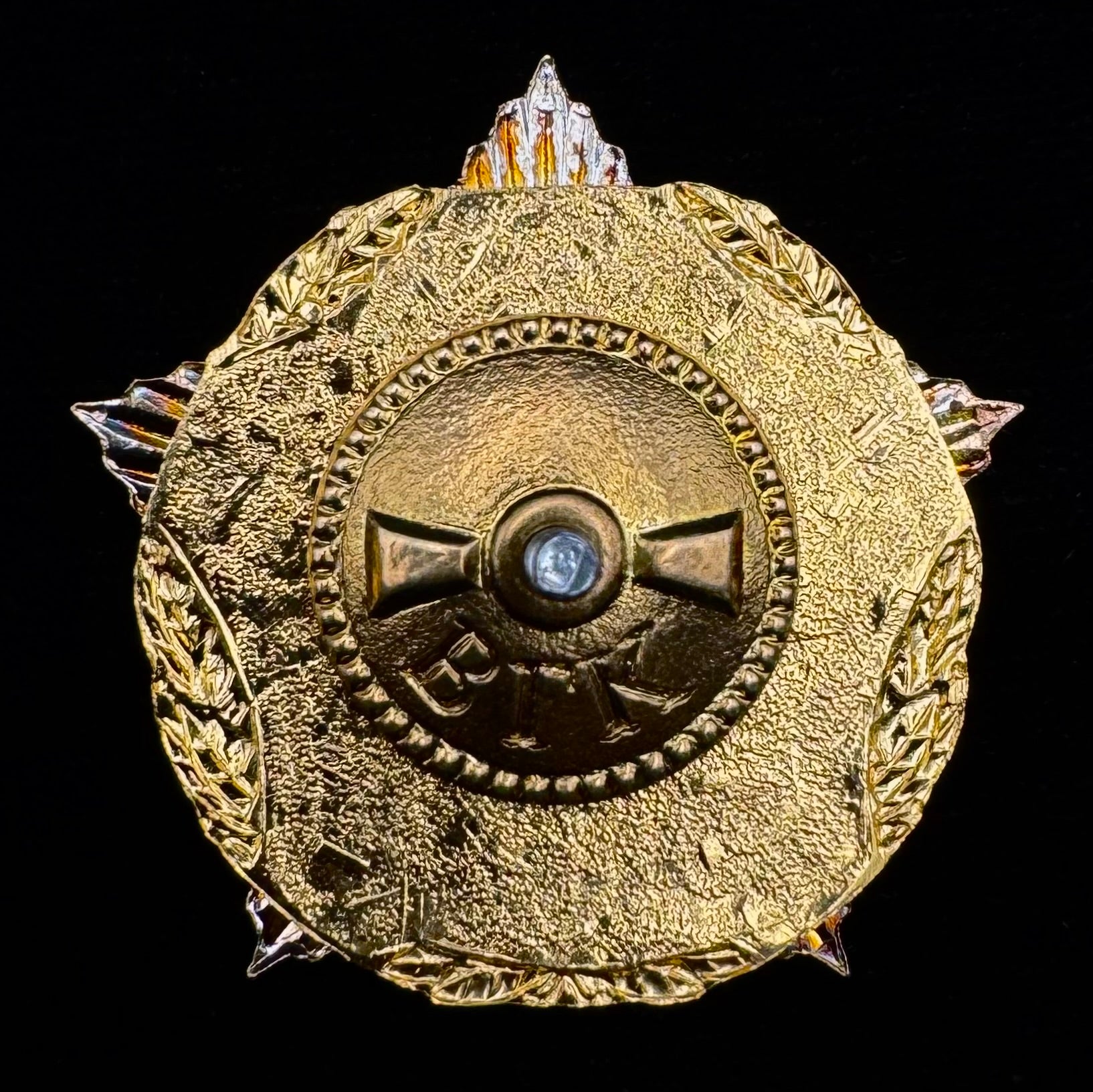 Russian SVR Foreign Intelligence Training Directorate 25th Anniversary Badge – Rare Official Issue