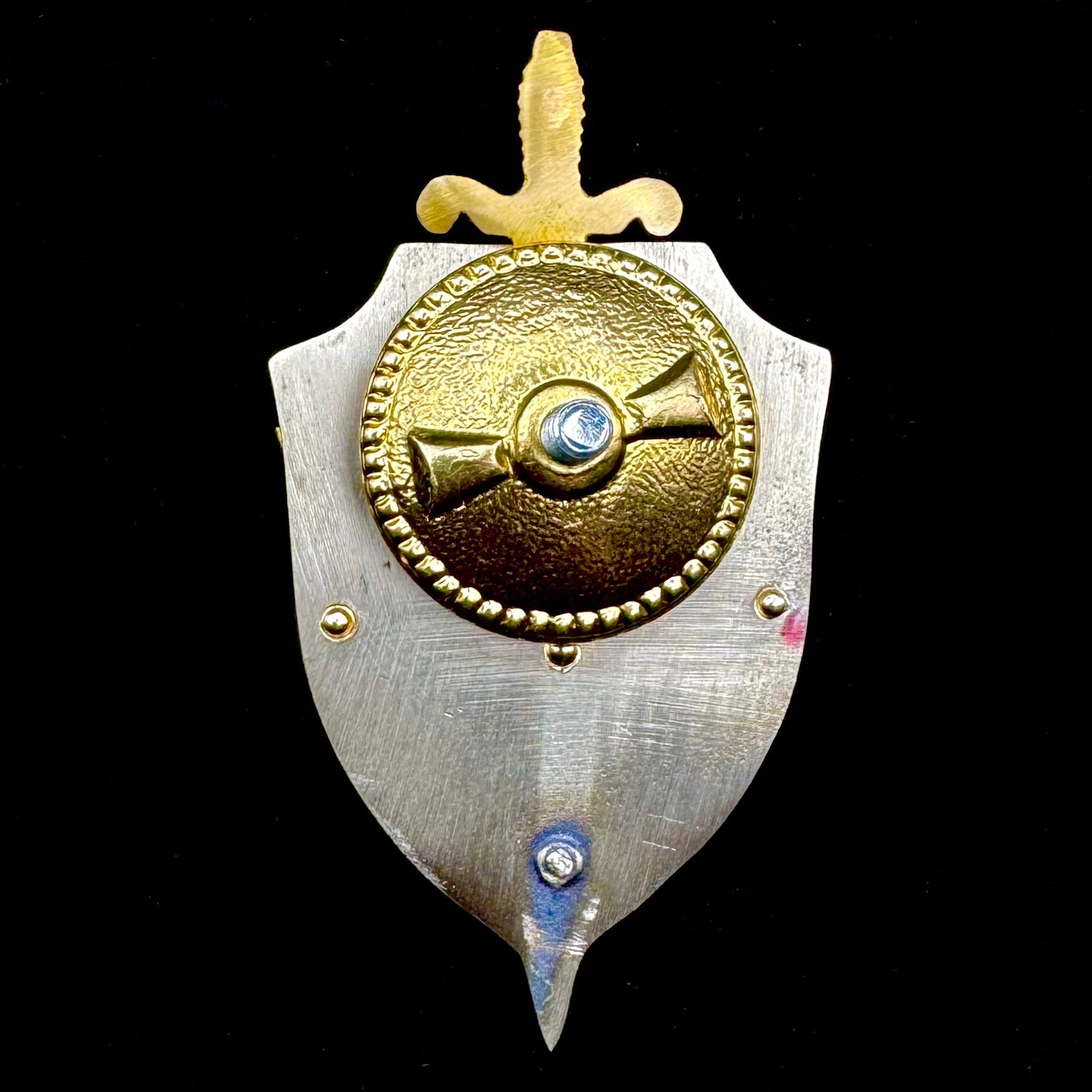Russian FSB 16th Center 7th Department Service Badge – Novosibirsk Radio Electronic Intelligence Unit, Rare Variant, Official Issue
