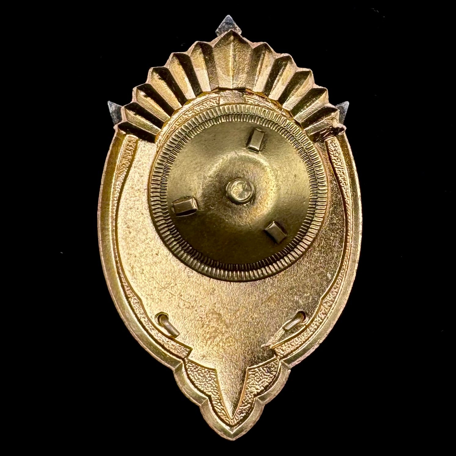 Mongolian Intelligence Agency Honored Employee Badge – Rare Official Issue