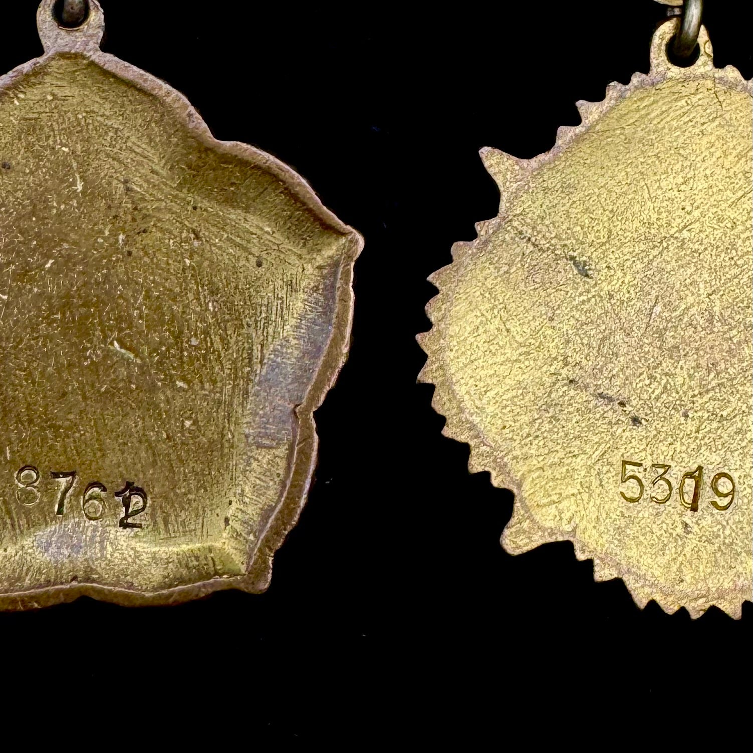 1945 WWII Mongolian "We Won" Victory Over Japan Medal & People's Revolution 25th Anniversary Medal Set – Rare Serial Number Mint Error