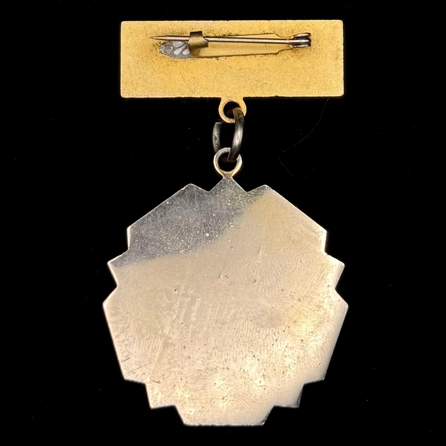 2000s Mongolian Donors Association Honorary Donor Badge – Rare Original Issue