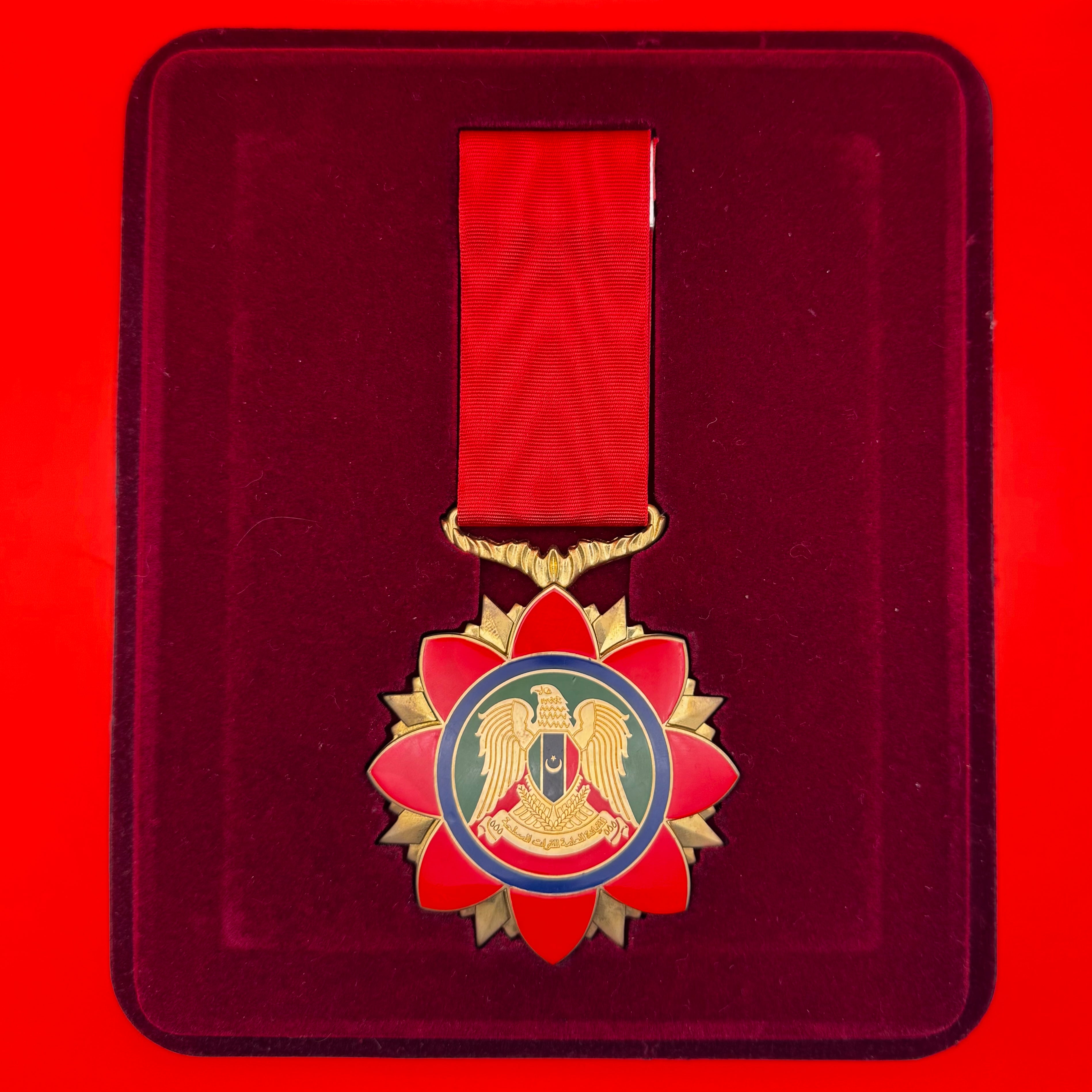 Libyan Order Of Courage Awarded To Wagner Group Fighter With Box