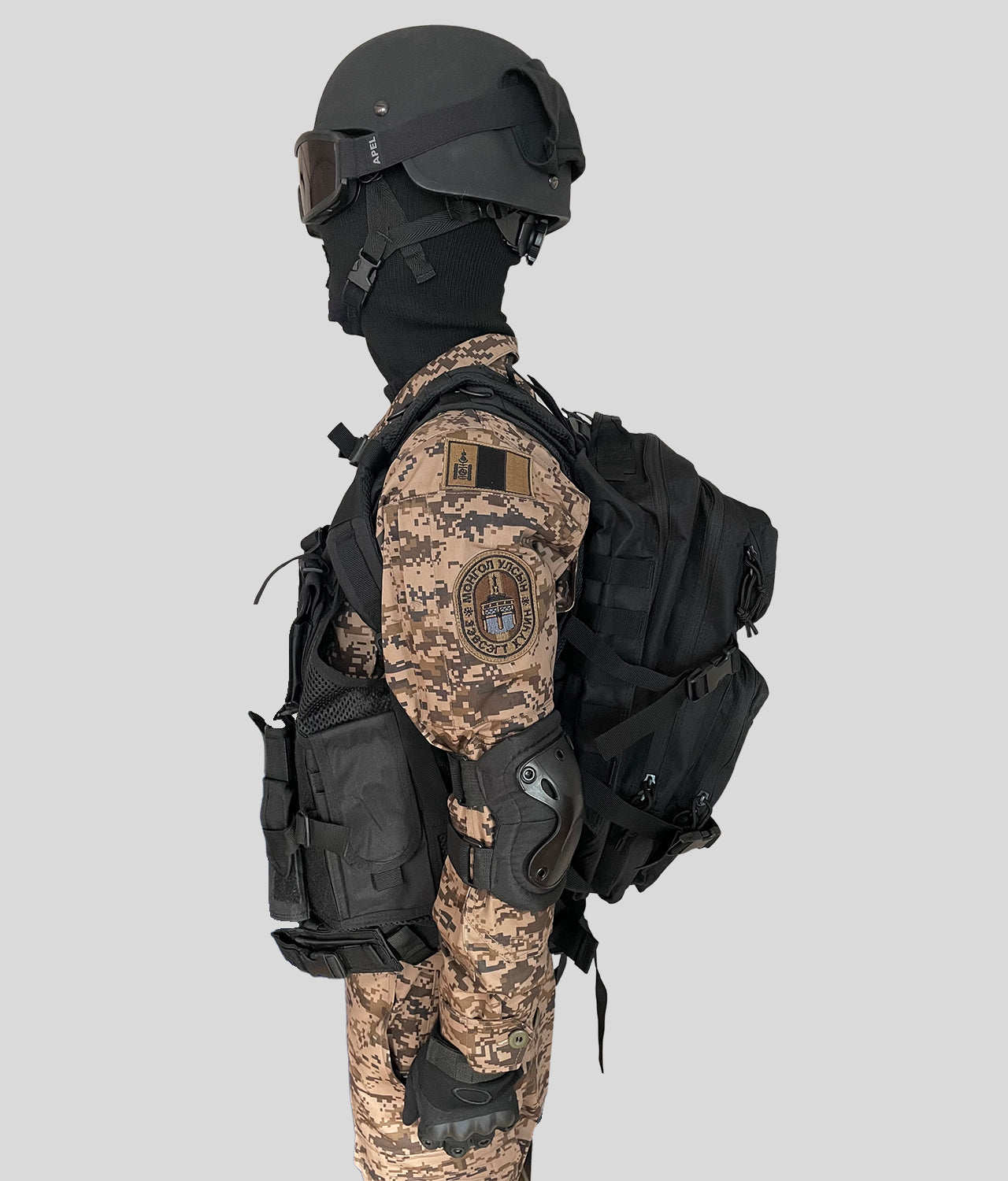 Mongolian Parachute Special Forces Camo Uniform Set