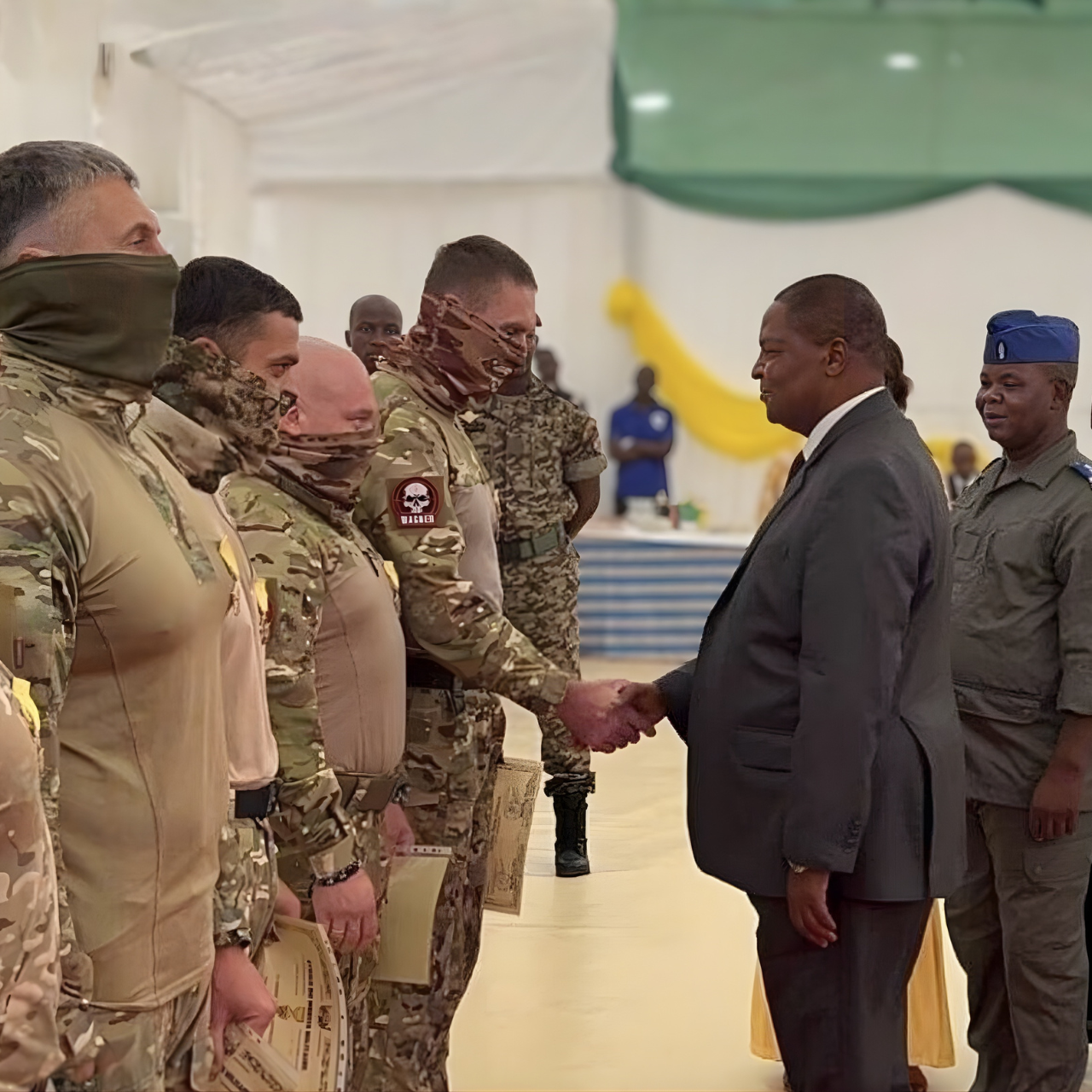 Central African Republic Star of Military Merit Medal – Awarded for PMC Wagner Fighter, Rare Variant, Official Issue