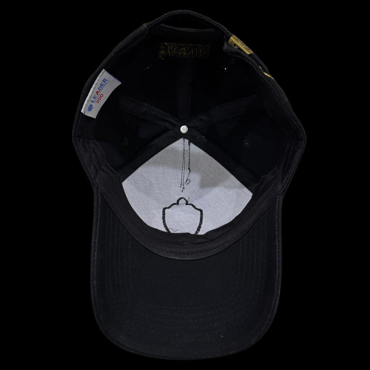 Russian SVR Foreign Intelligence Special Forces Unit “Zaslon” Black Baseball Cap – New/Unworn, Rare Original Issue