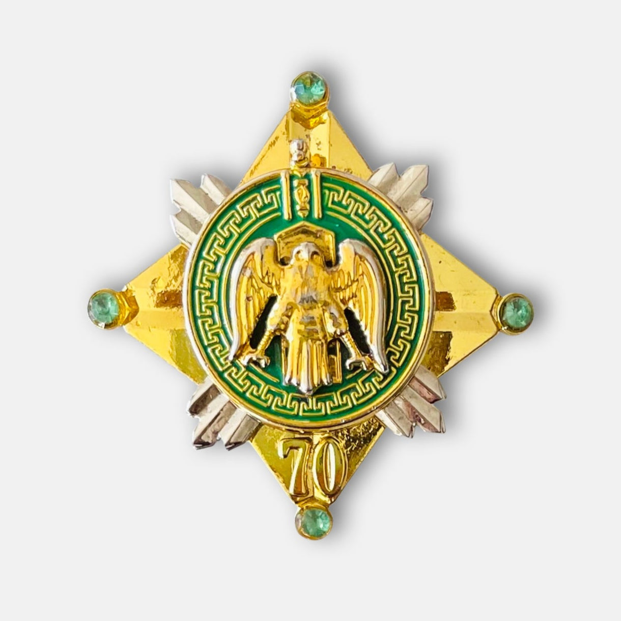 Mongolian Border Guard 70th Anniversary Badge
