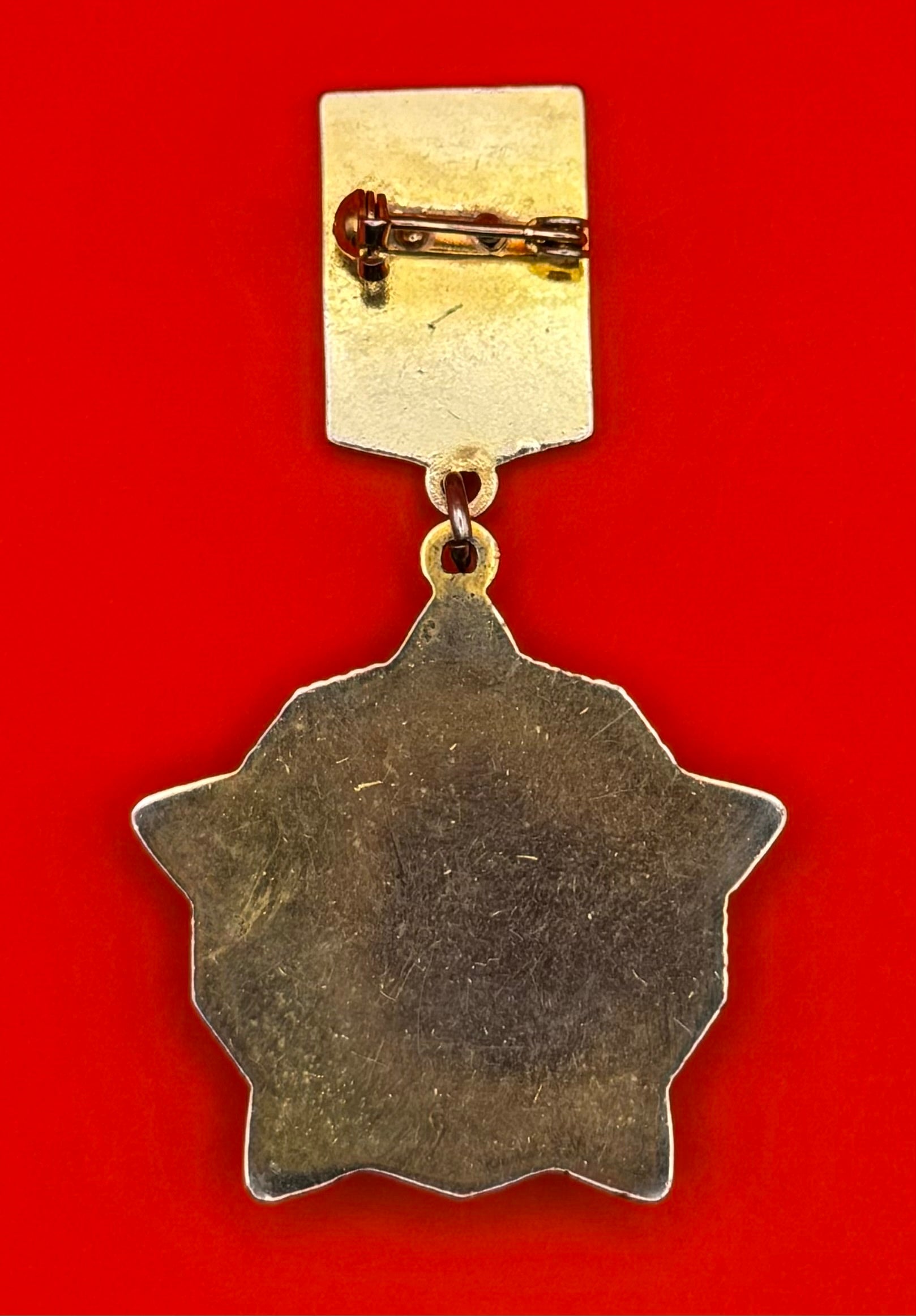 Mongolian Police Highest Award For Civilian Badge