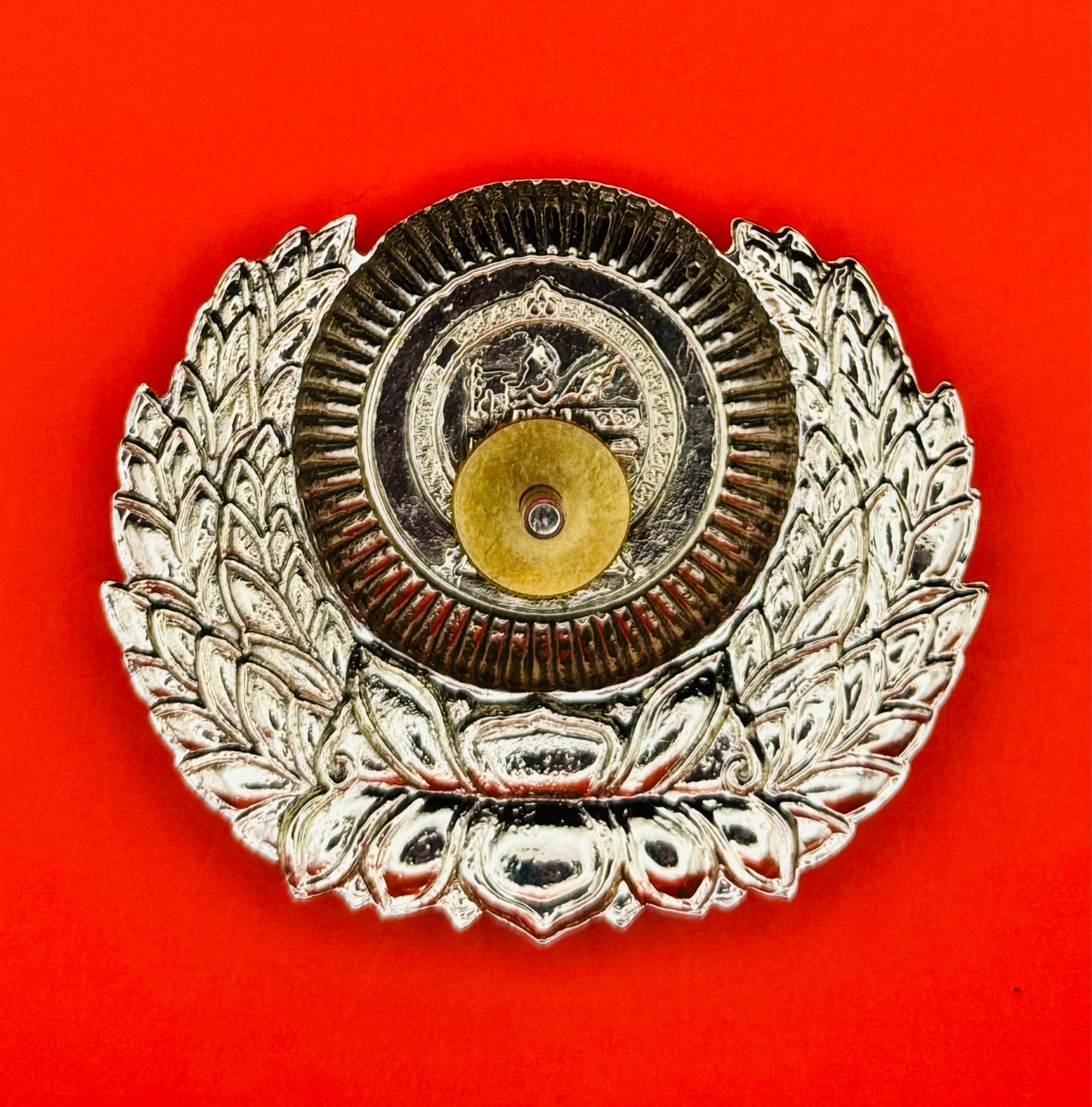 2000s Mongolian Police Cap Badge