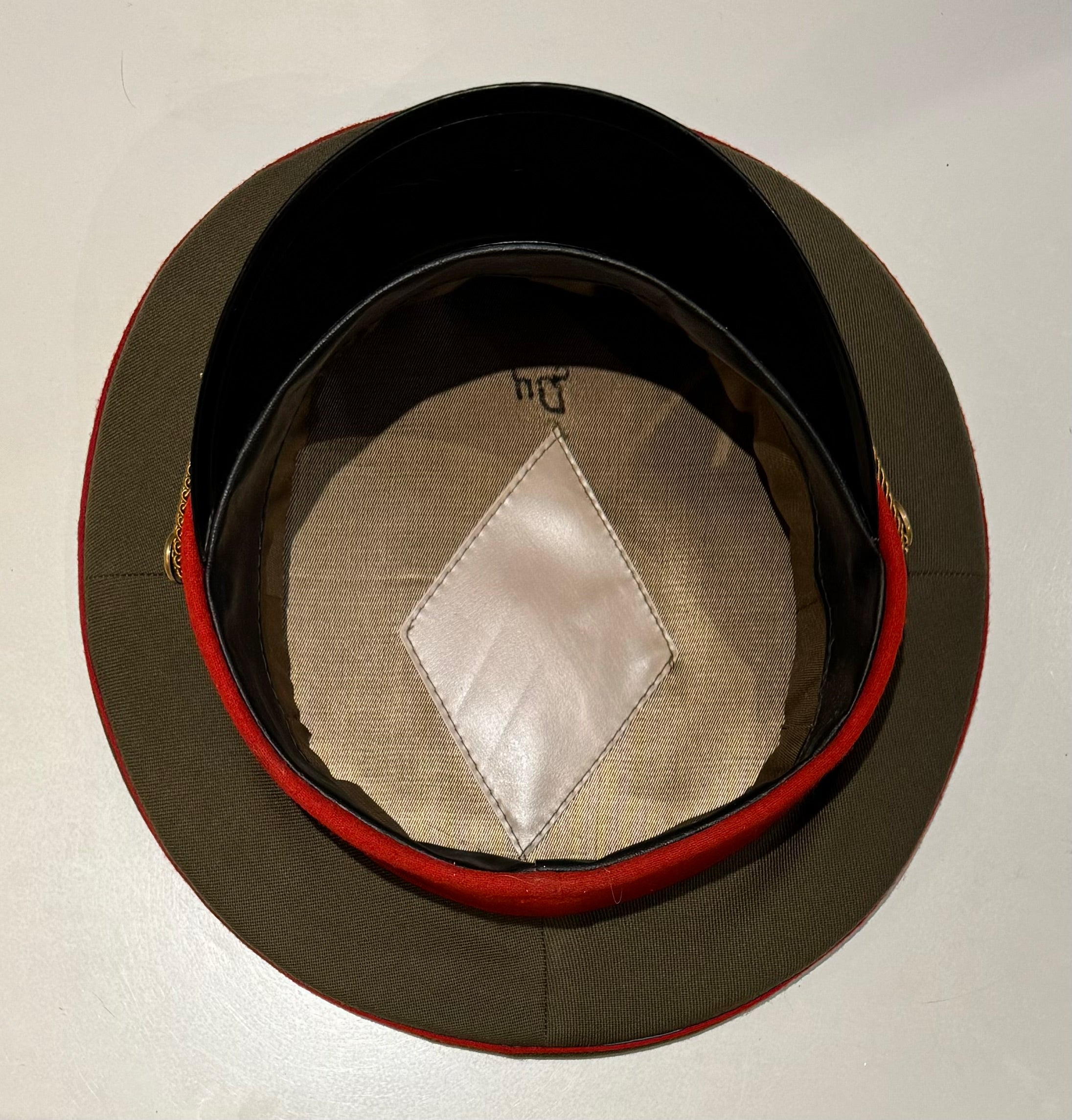 1990s Mongolian Gendarmerie Internal Troops Officer Visor Cap – Near Mint Condition