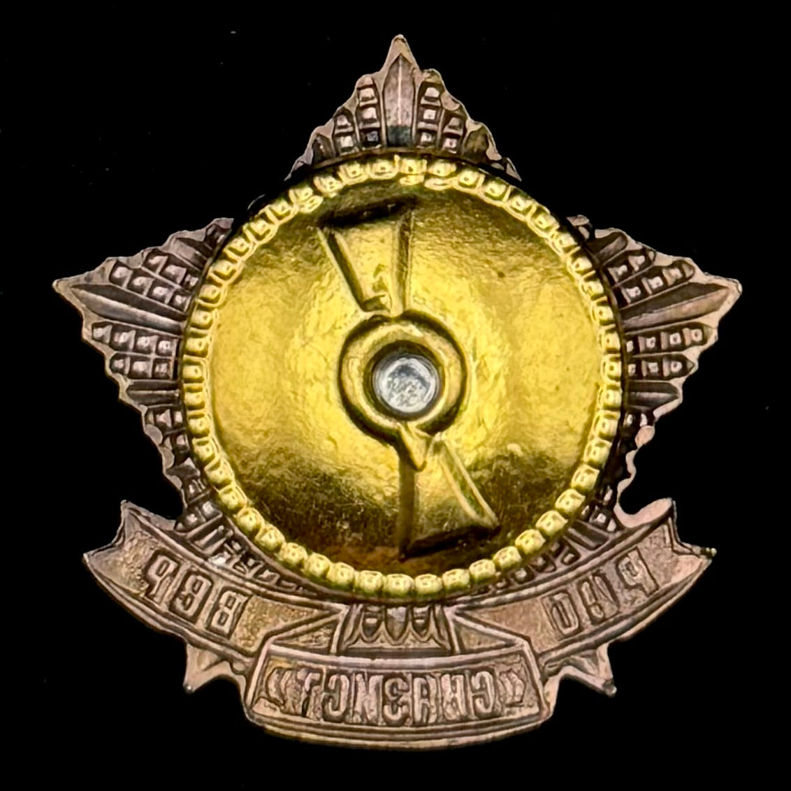 Russian SVR Foreign Intelligence “Svyazist” 10th Anniversary Badge – Veteran Award, Rare Official Issue