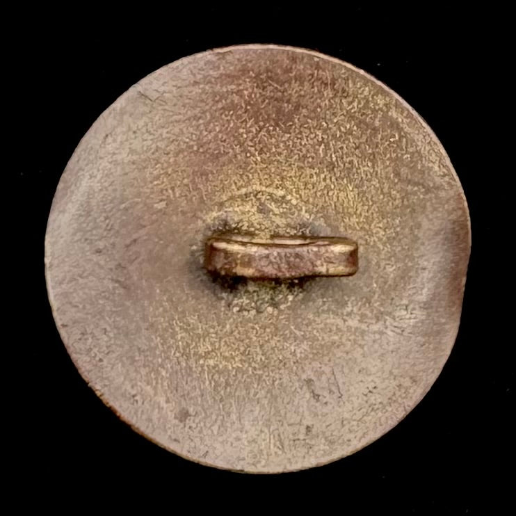 Antique Dog Motif Small Button – Unique Design, Extremely Rare