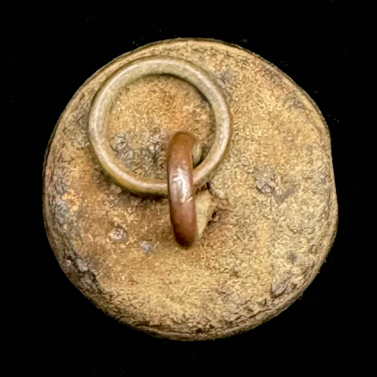 Antique Chinese Floral Button – Unusual Rosette Design, Extremely Rare