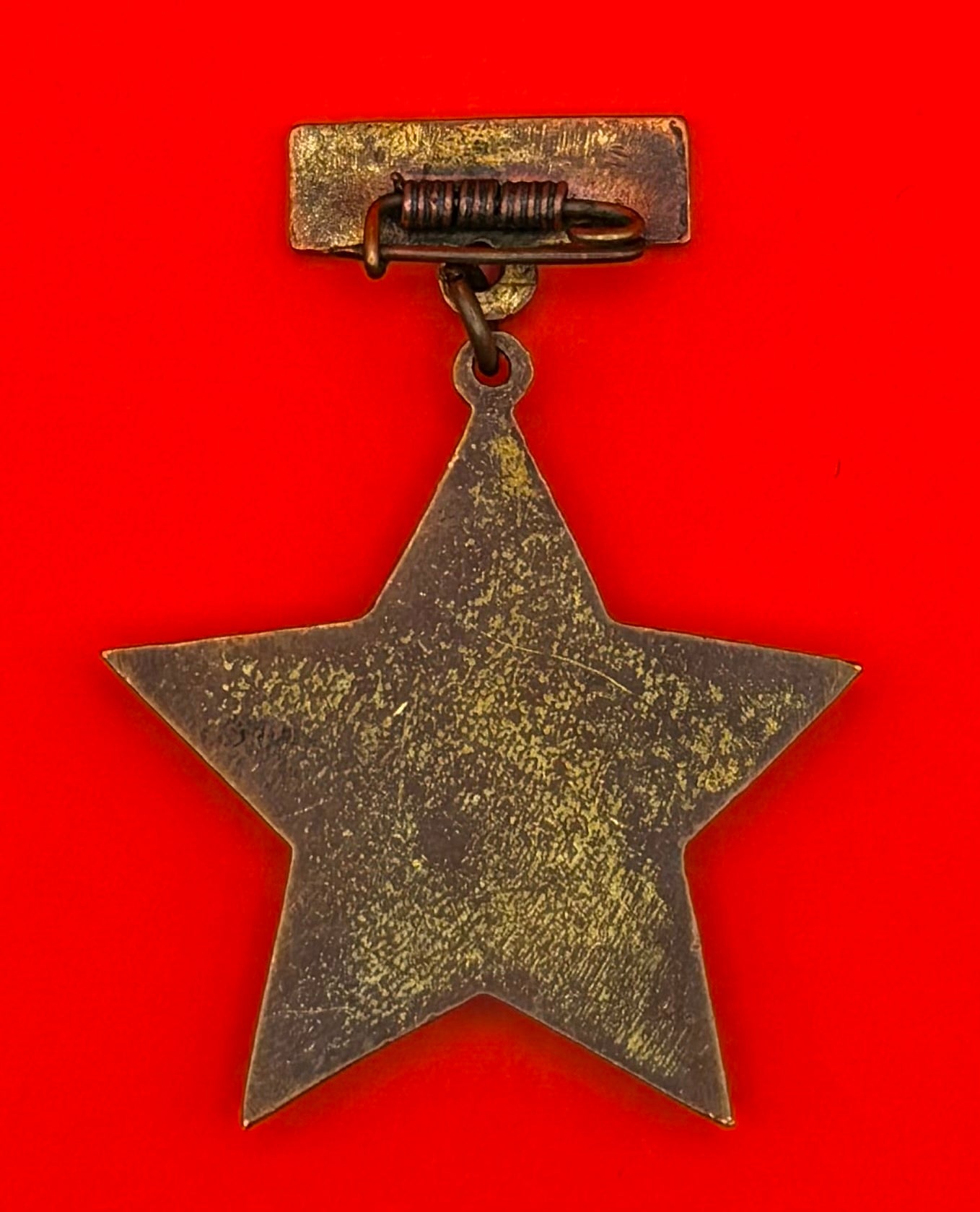 1961 Mongolian People's Army 40th Anniversary Badge