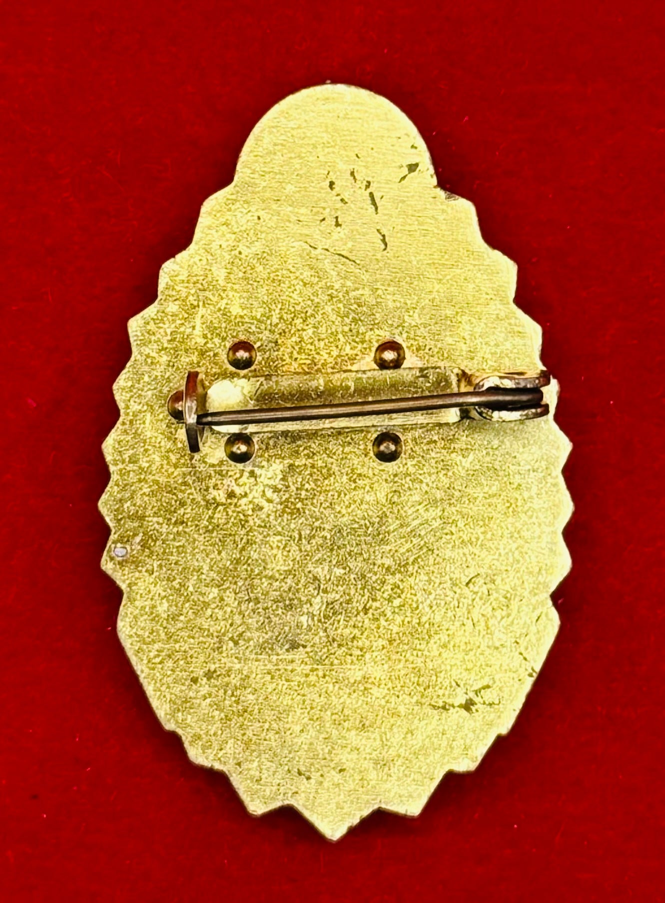 1980s Mongolian Outstanding Light Industry Worker Badge